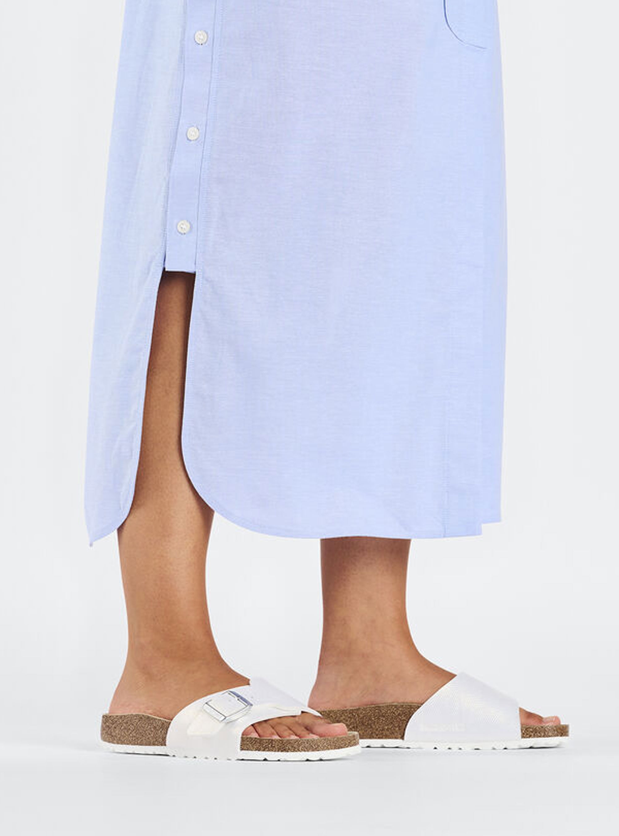 Birkenstock Catalina Birko-Flor Narrow Fit Sandals - White