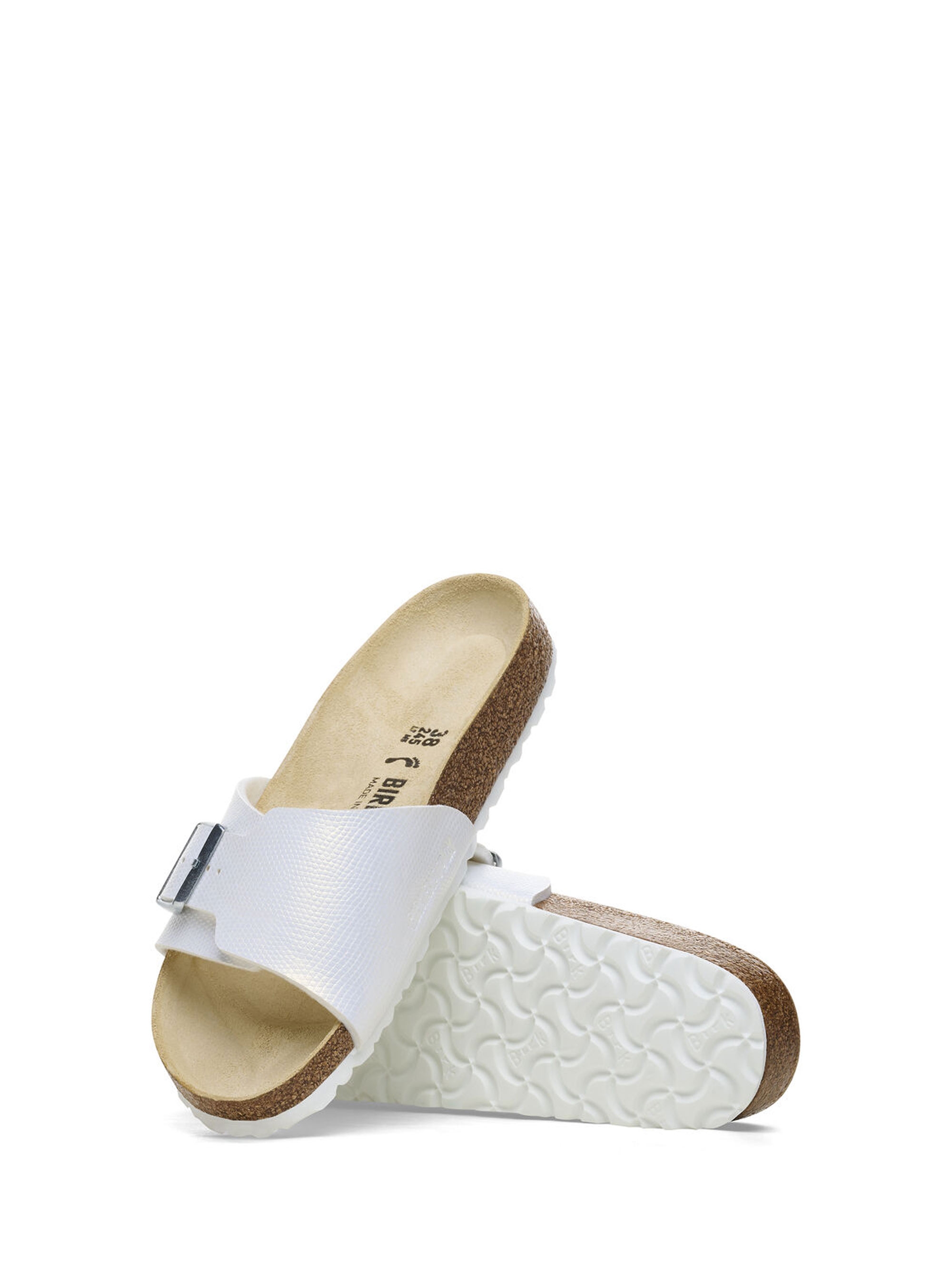 Birkenstock Catalina Birko-Flor Narrow Fit Sandals - White
