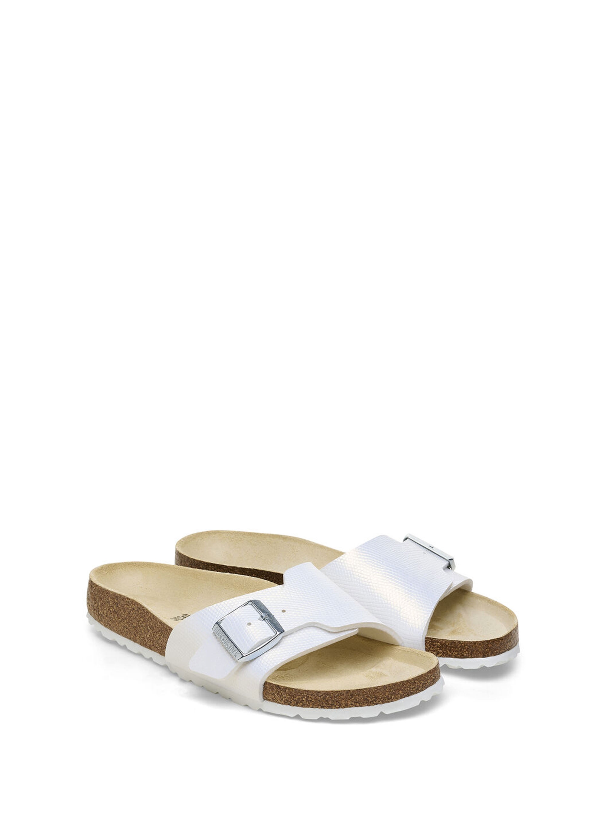 Birkenstock Catalina Birko-Flor Narrow Fit Sandals - White
