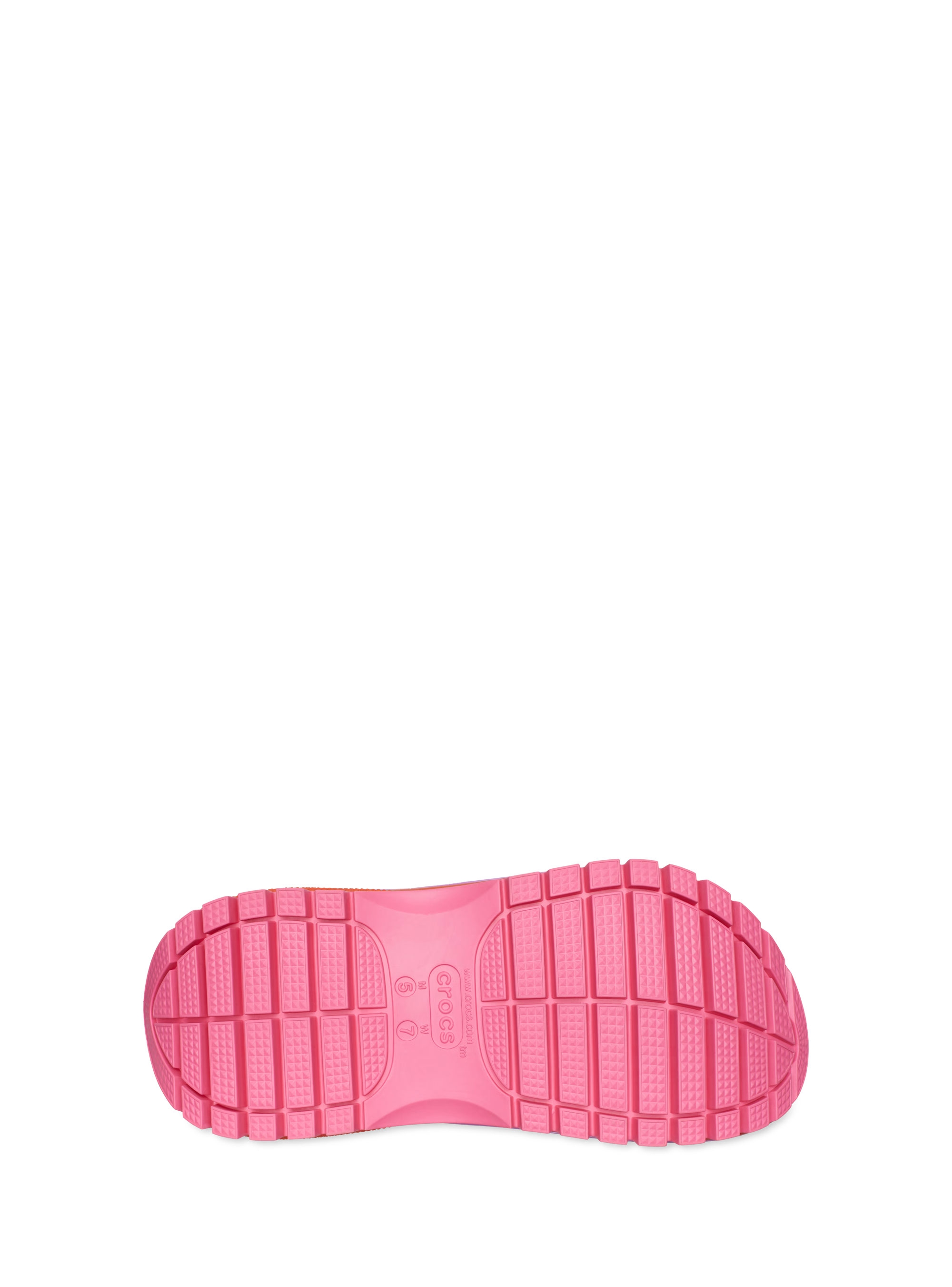 Crocs Classic Mega Crush Clog - Orange Red