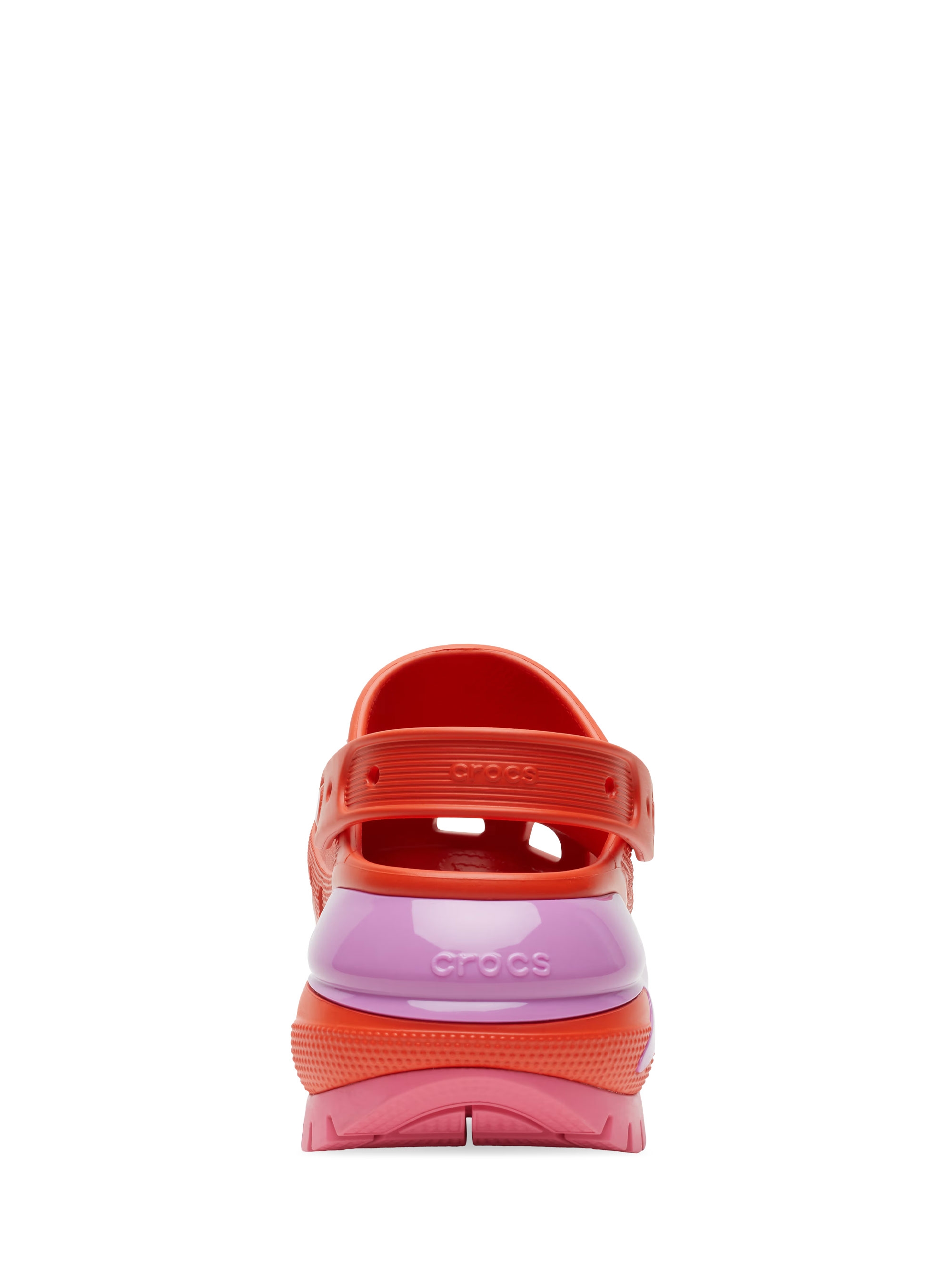 Crocs Classic Mega Crush Clog - Orange Red