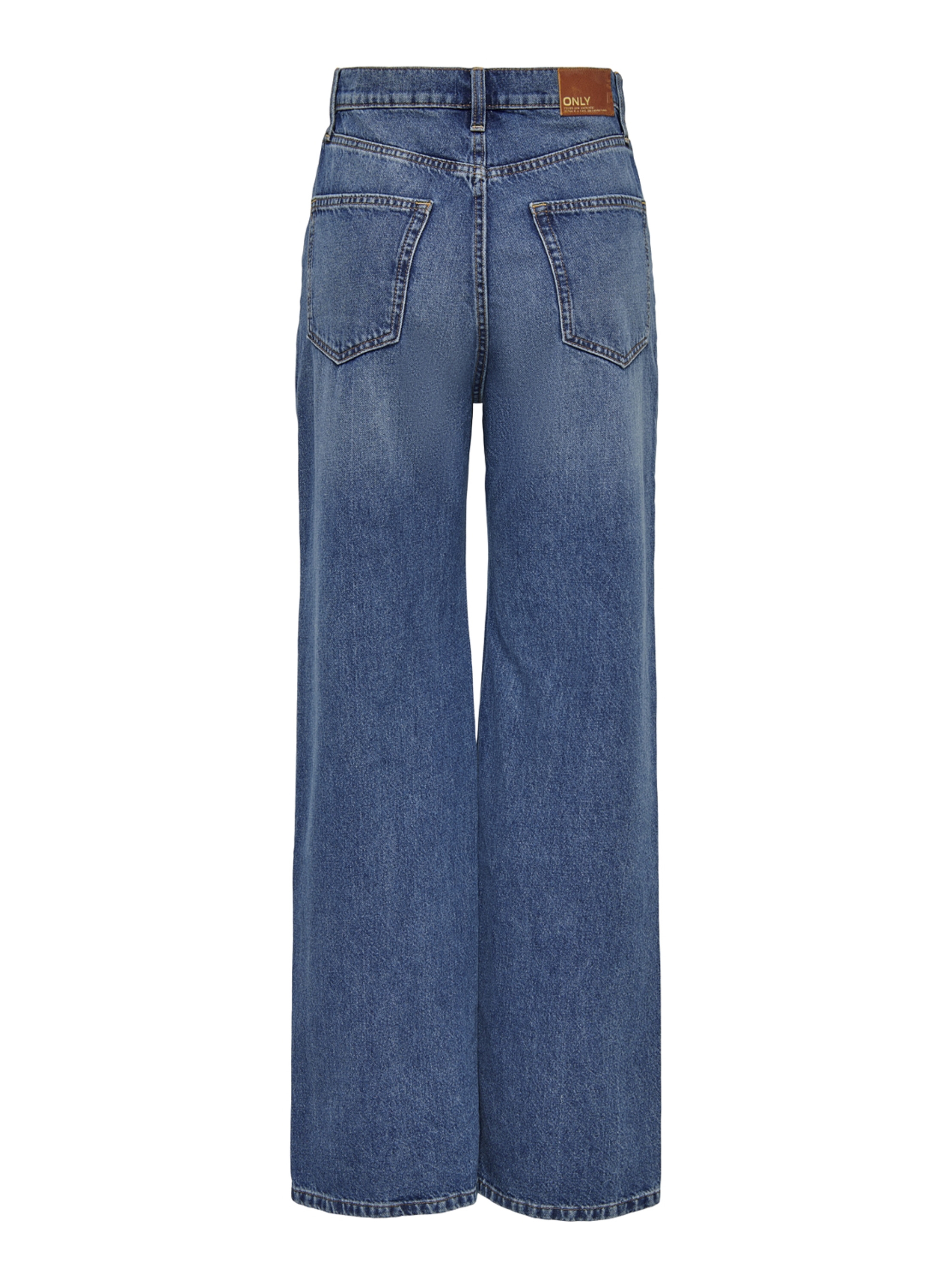 Only Hope High Waist Wide Fit Jeans Add465 - Medium Aged Denim