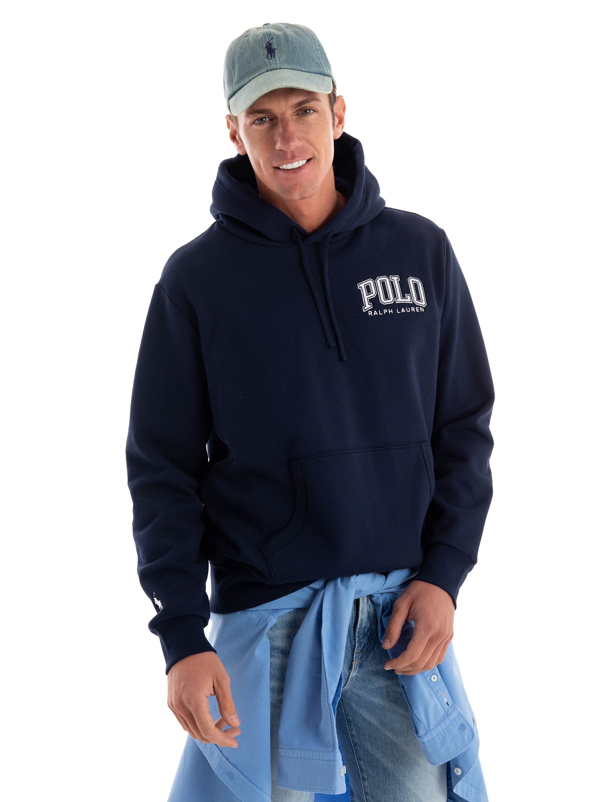 Polo Ralph Lauren Loopback Fleece Hoodie - Navy