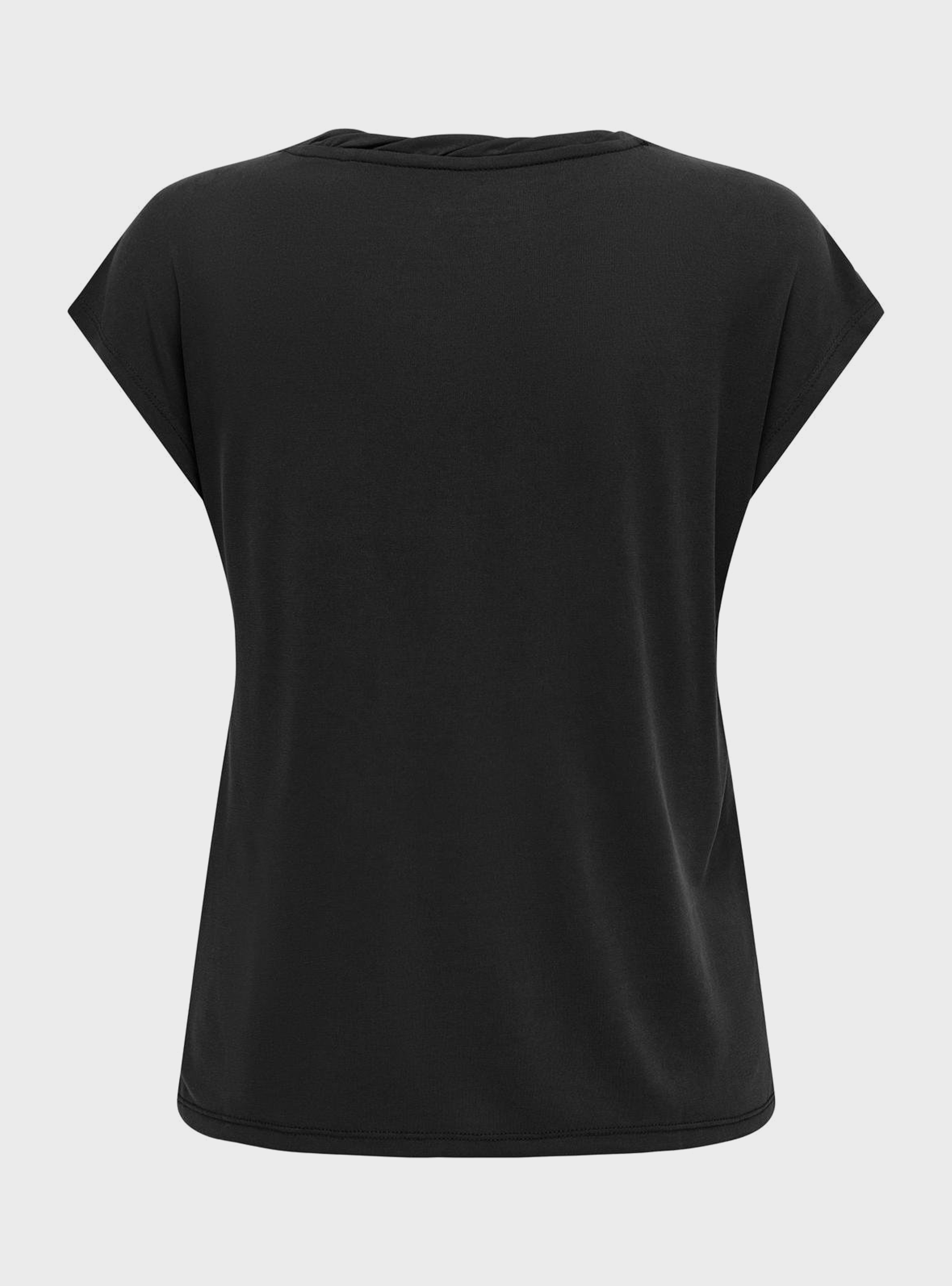 Only Hannah V-Neck Top - Black