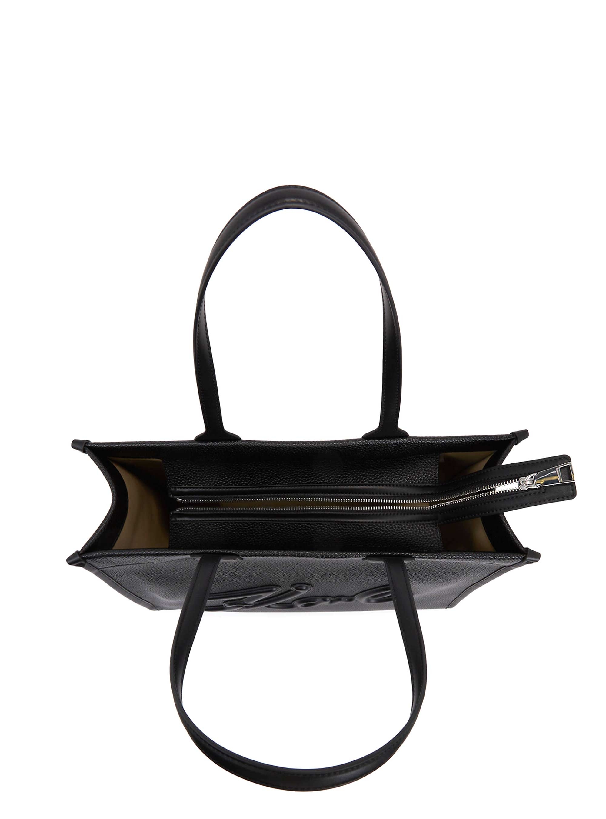 Karl Lagerfeld K/Skuare Grainy Large Tote Bag - Black