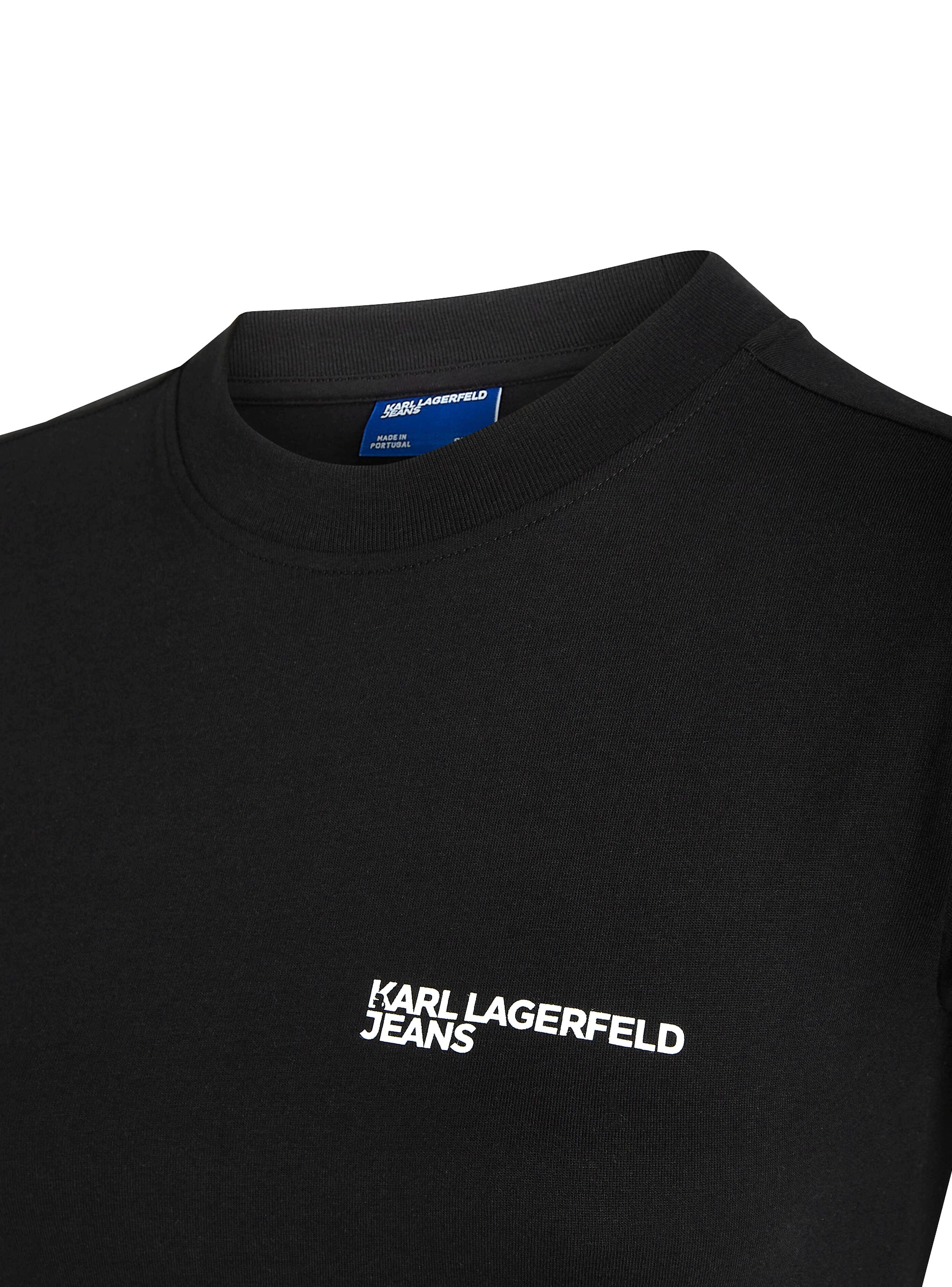 Karl Lagerfeld Jeans Silm Fit Logo T-Shirt - Black