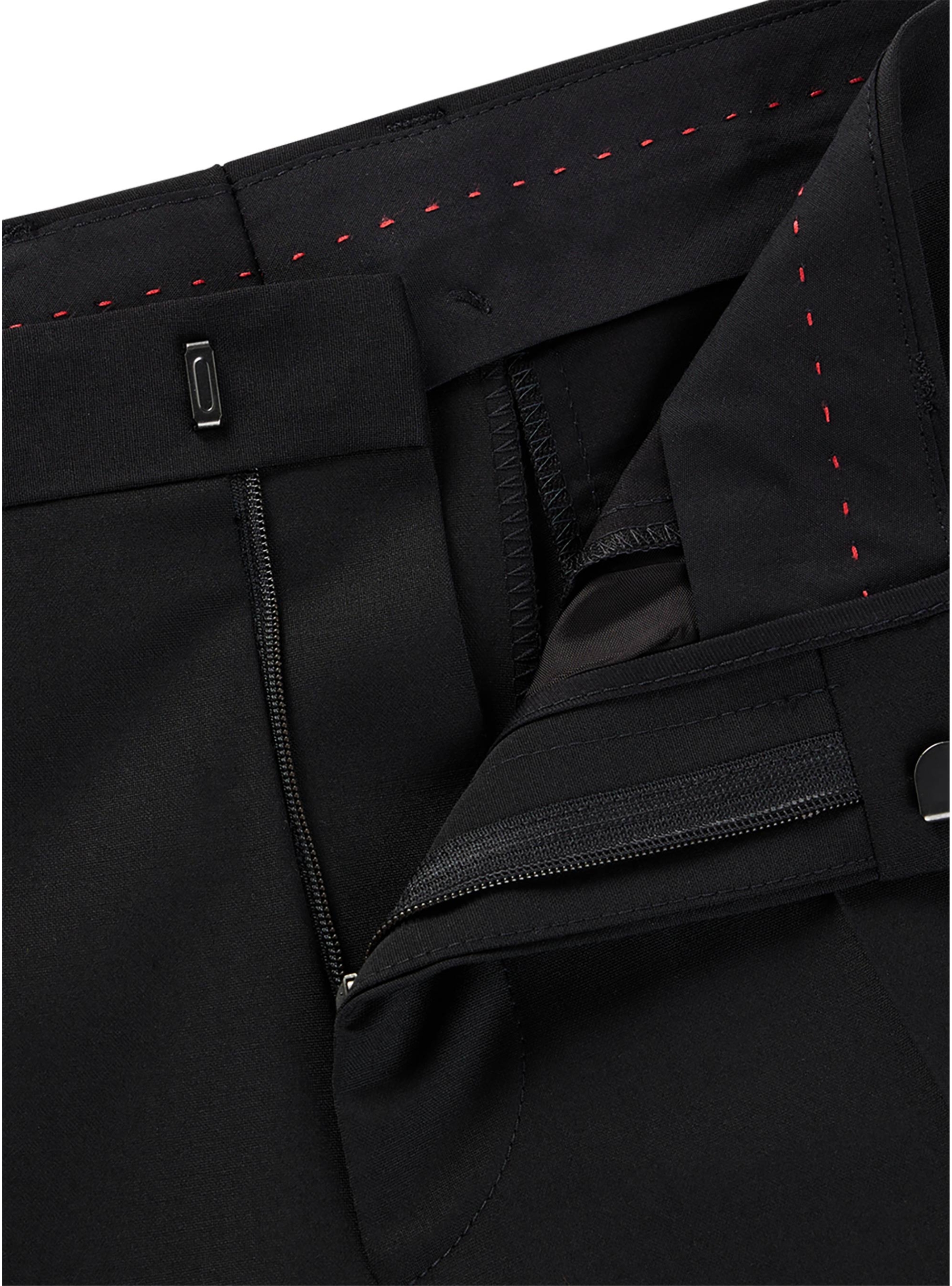 HUGO Extra Slim Fit Trousers HestenM204X - Black
