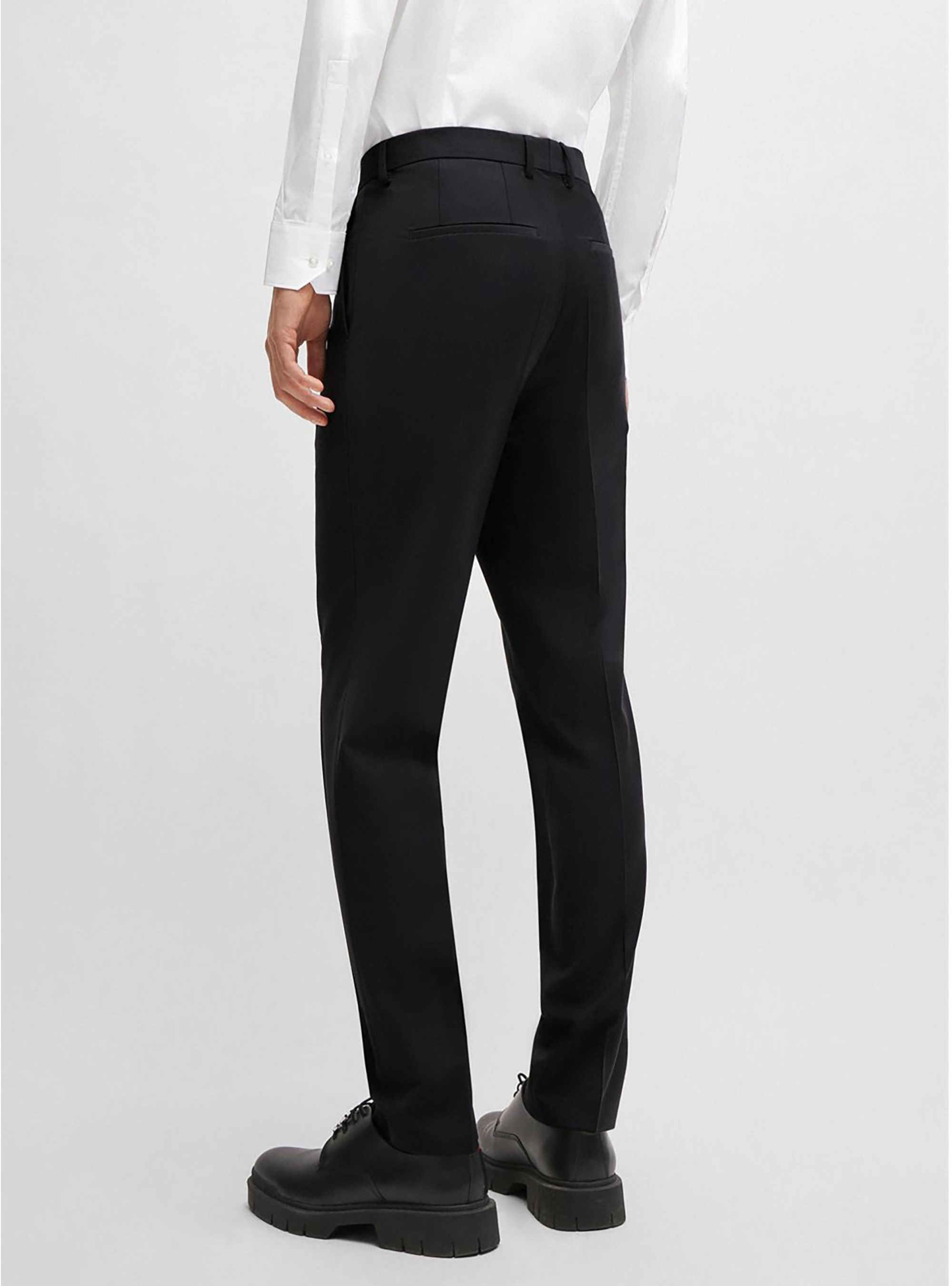 HUGO Extra Slim Fit Trousers HestenM204X - Black