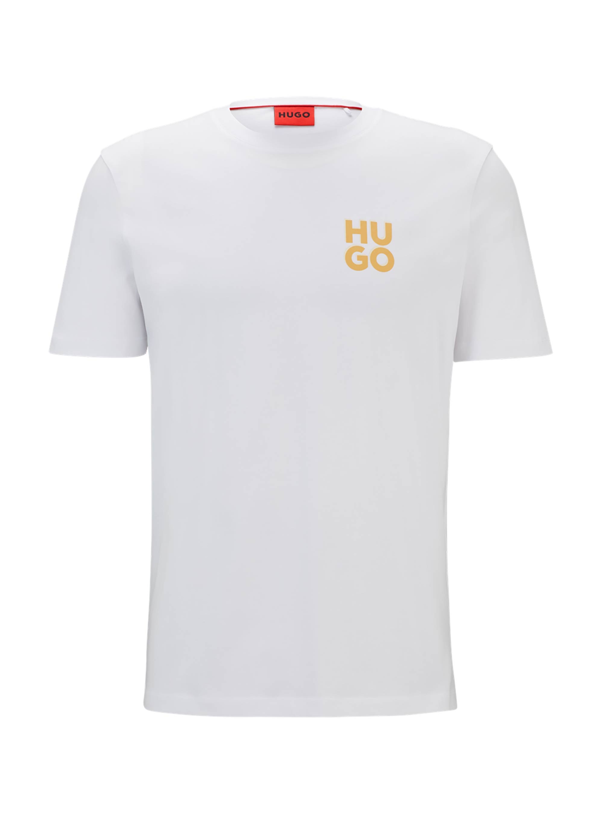 HUGO Regular Fit T-Shirt Dimoniti - White