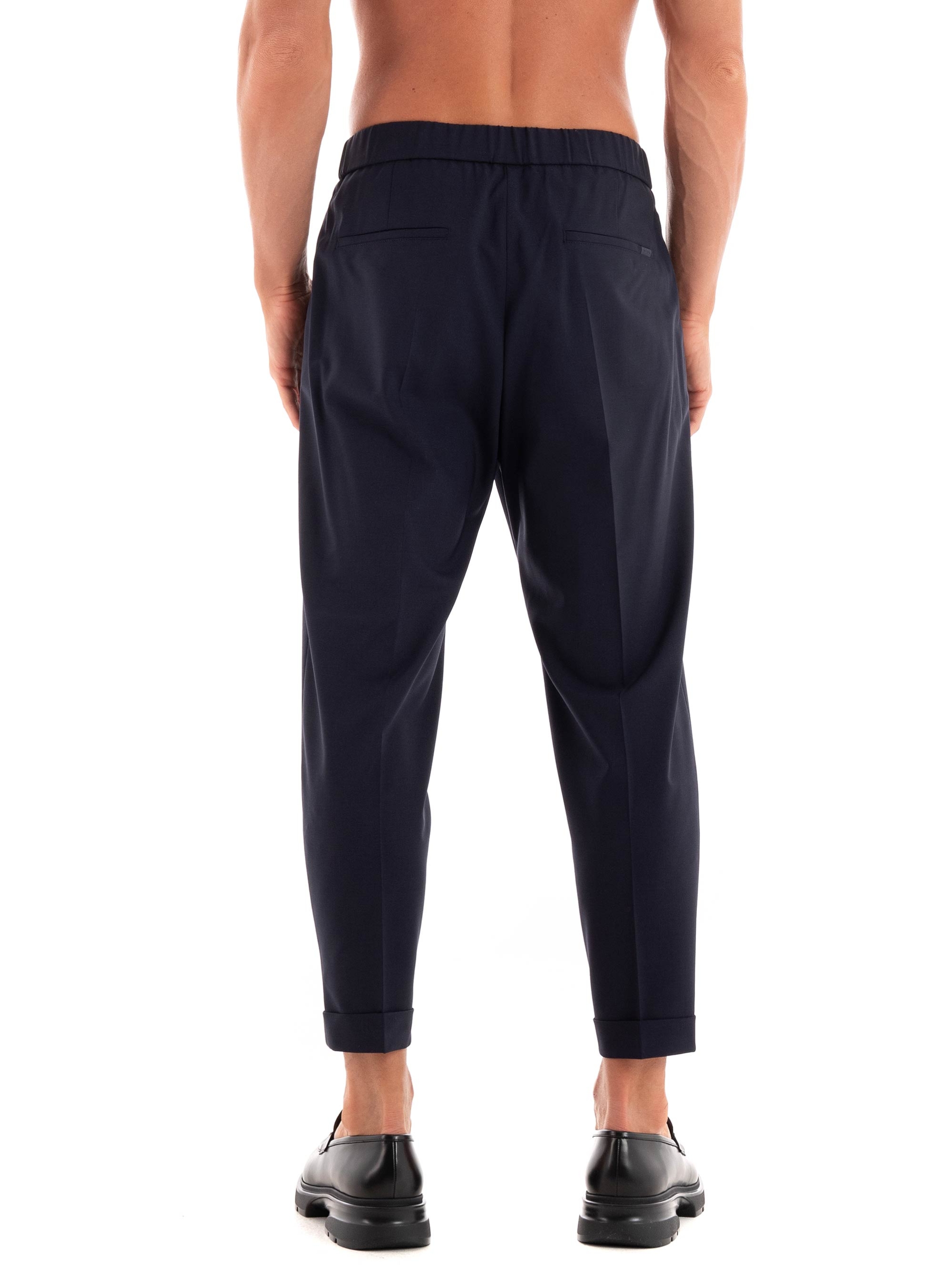 BOSS Tapered Fit Trousers P-Prian-PL-CW-WG-243 - Dark Blue