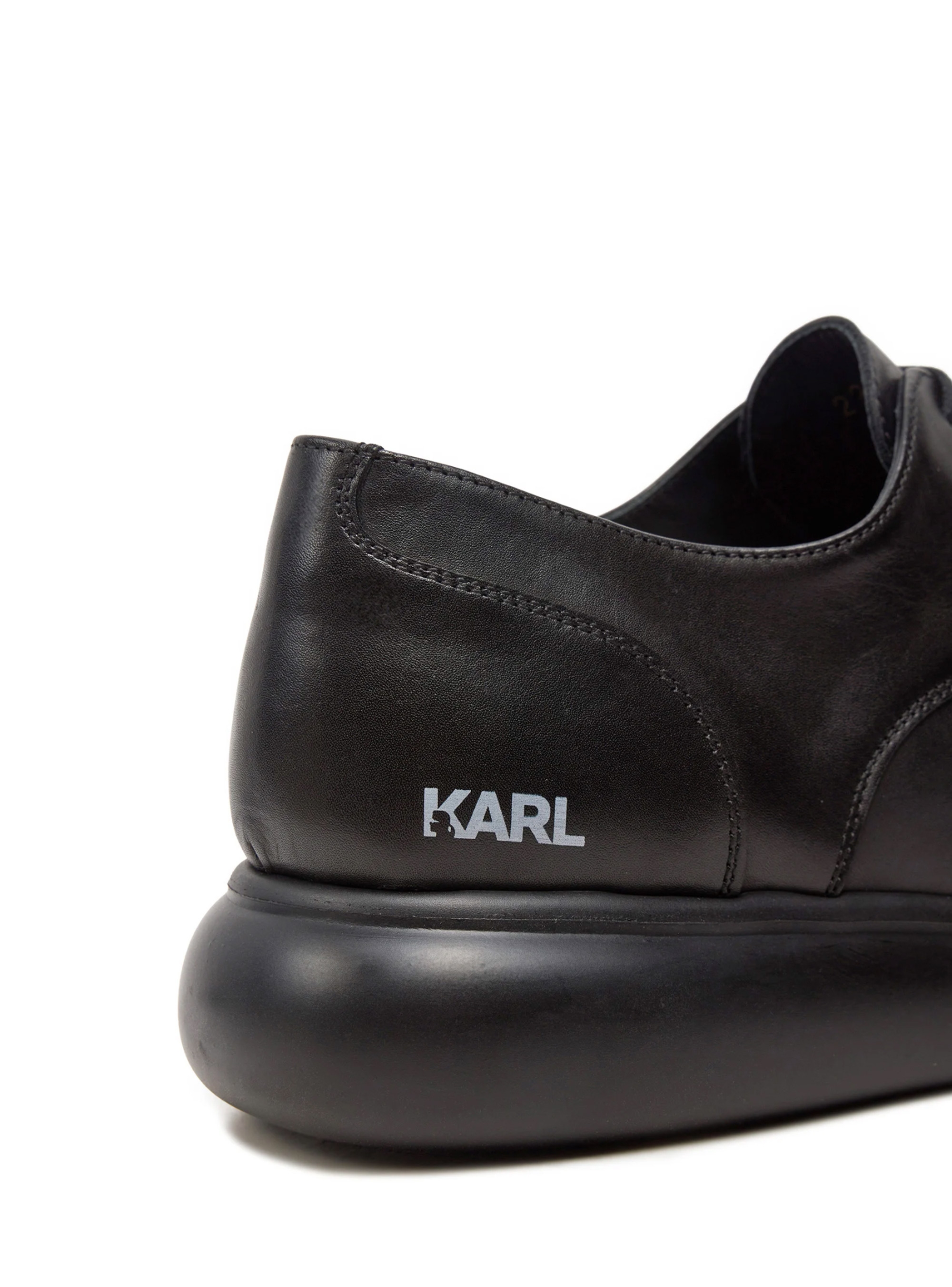 Karl Lagerfeld Lace Lo Derby Shoes - Black