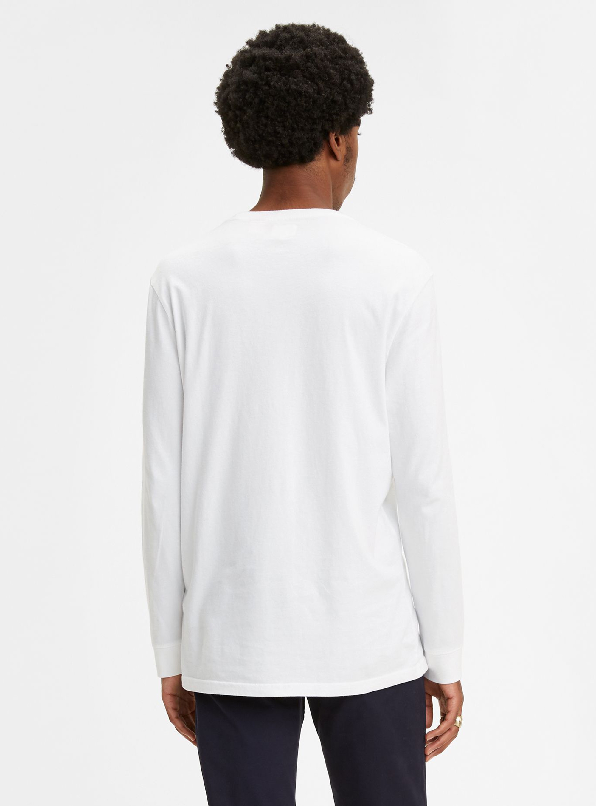Levi's The Original Long Sleeve Tee - White