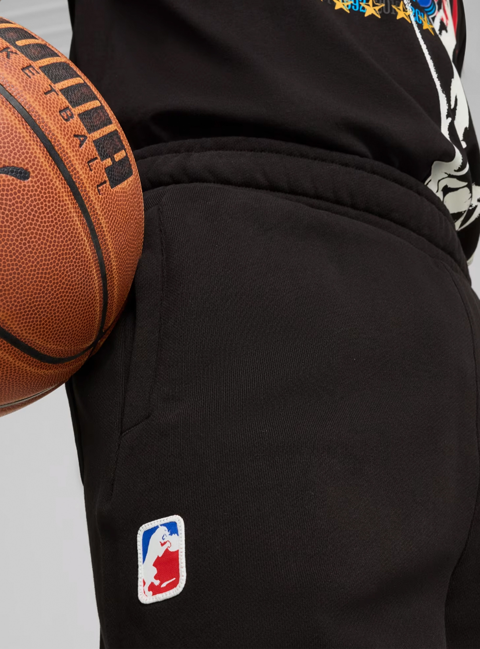 Puma Bandwagon Basketball Sweat Pants - Black