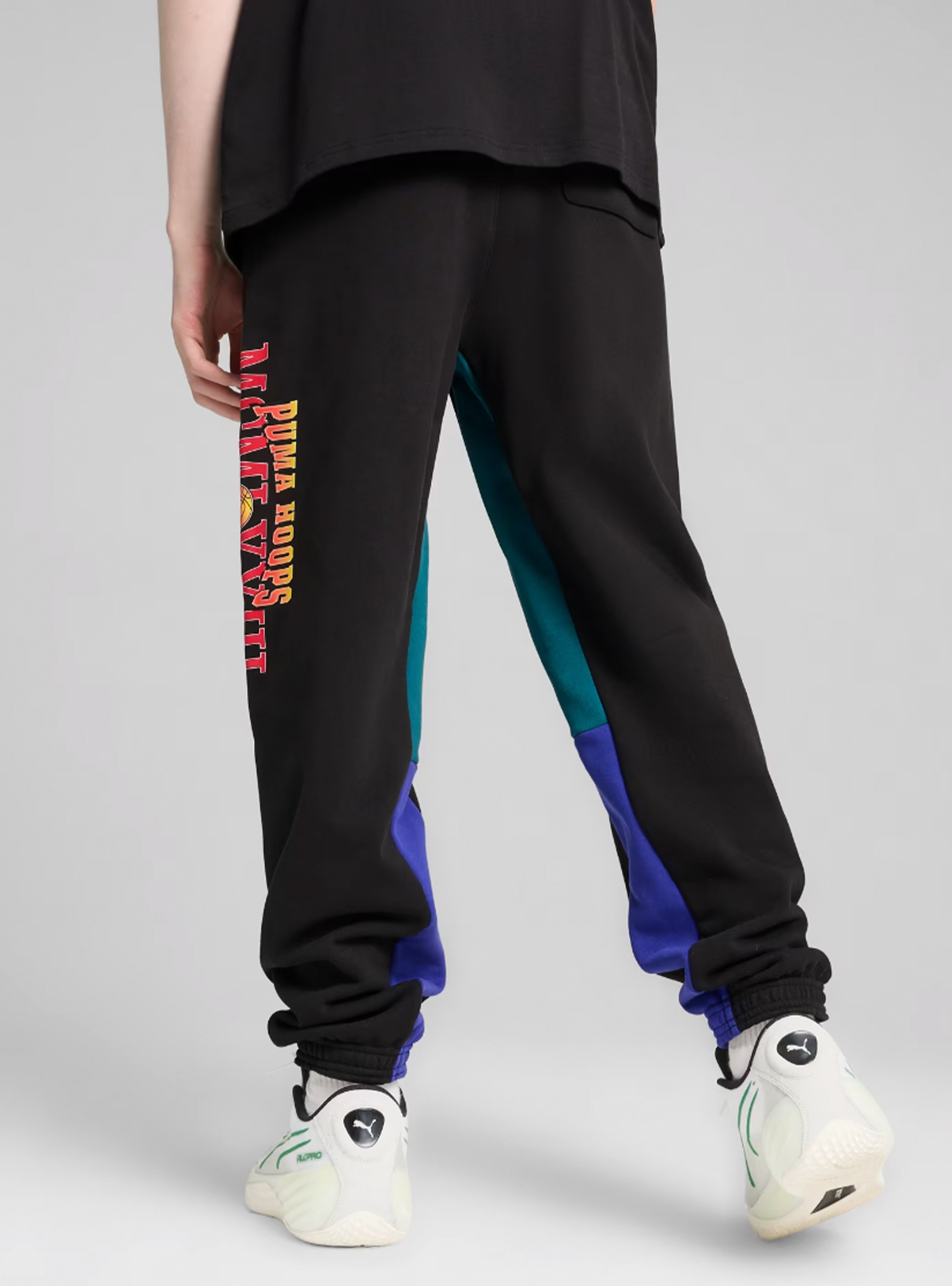 Puma Bandwagon Basketball Sweat Pants - Black
