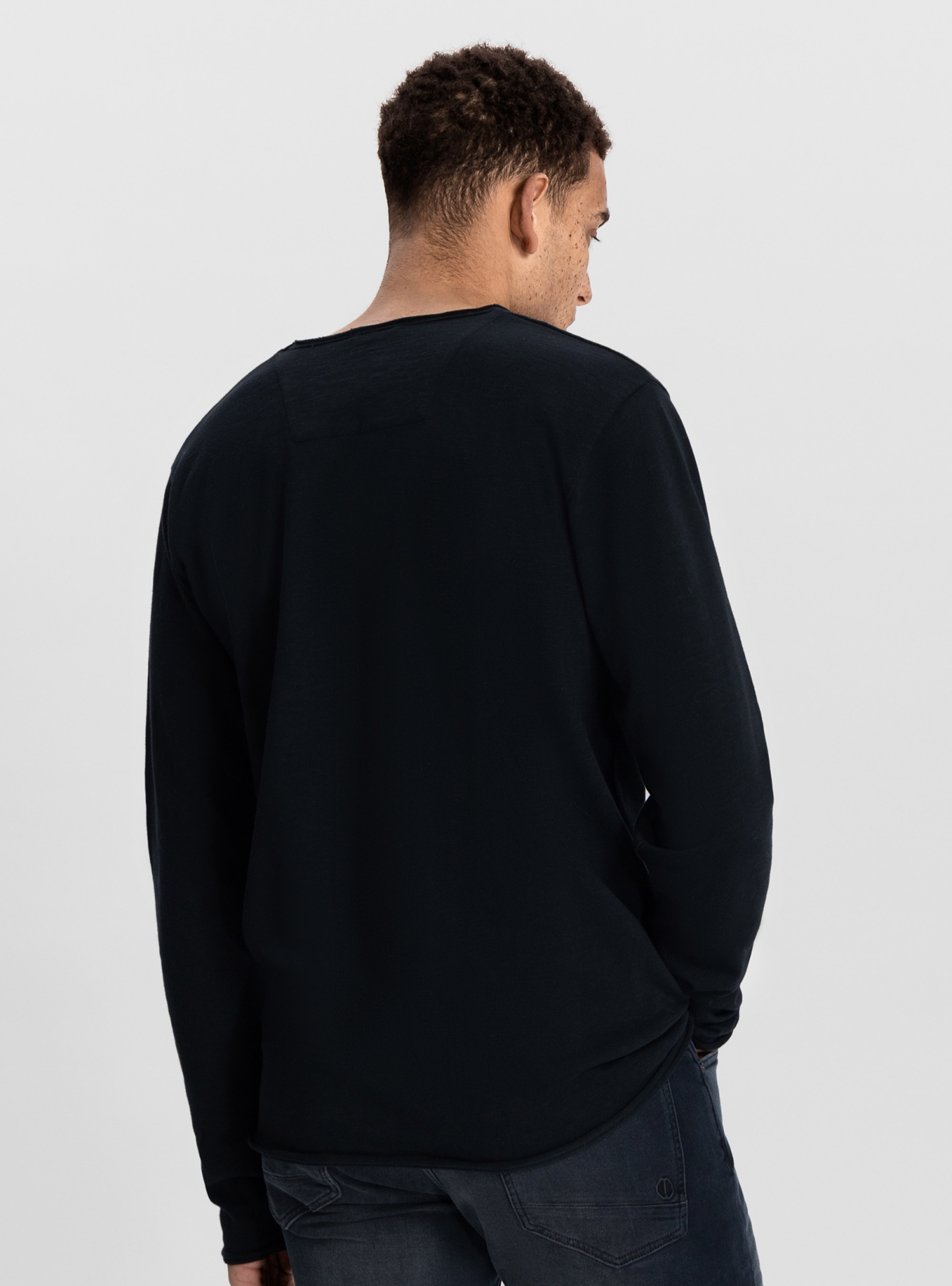 Dstrezzed Newman Heavy Slub Jersey - Black