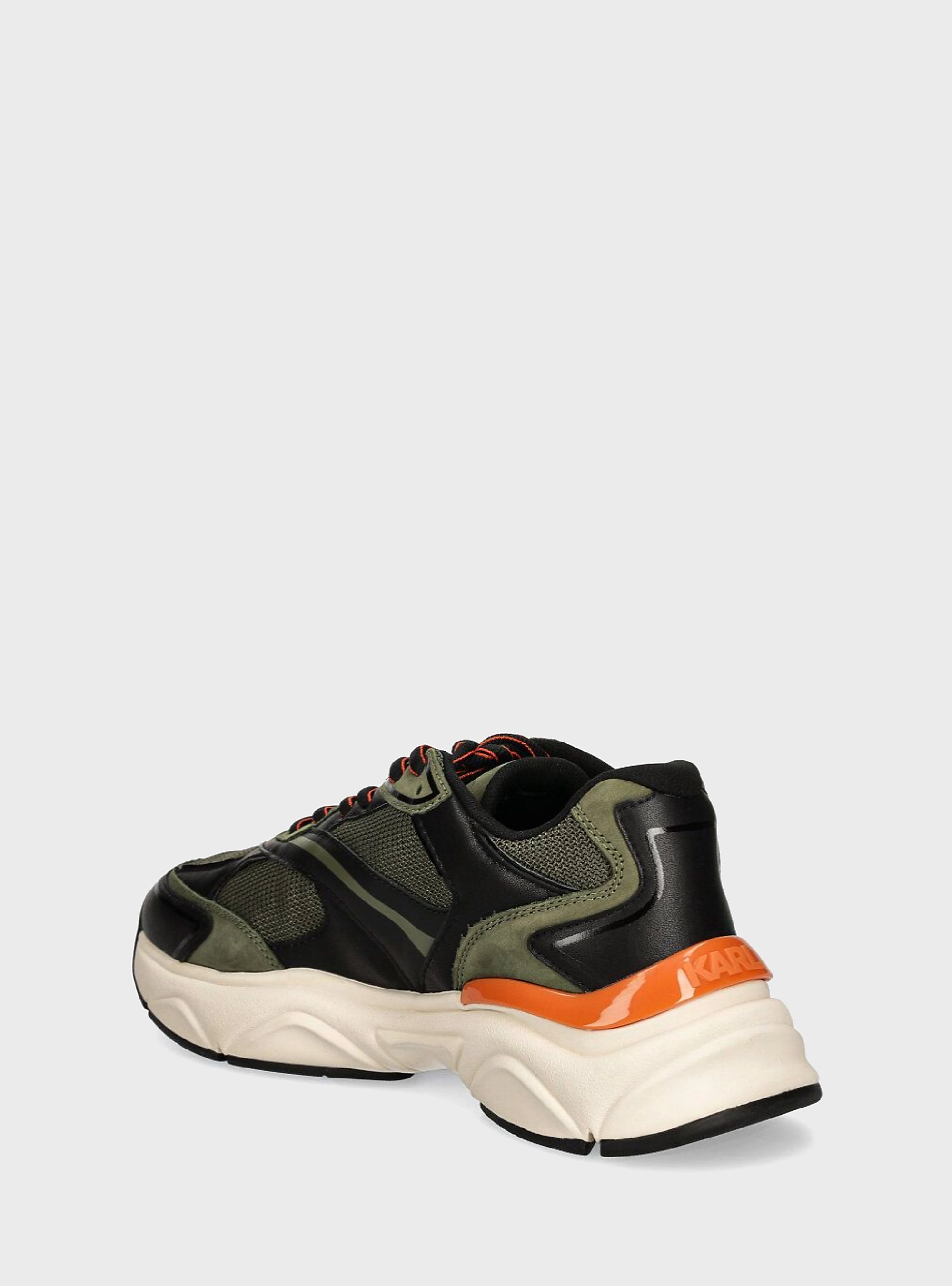 Karl Lagerfeld Mesh Mix Lo Runners - Black