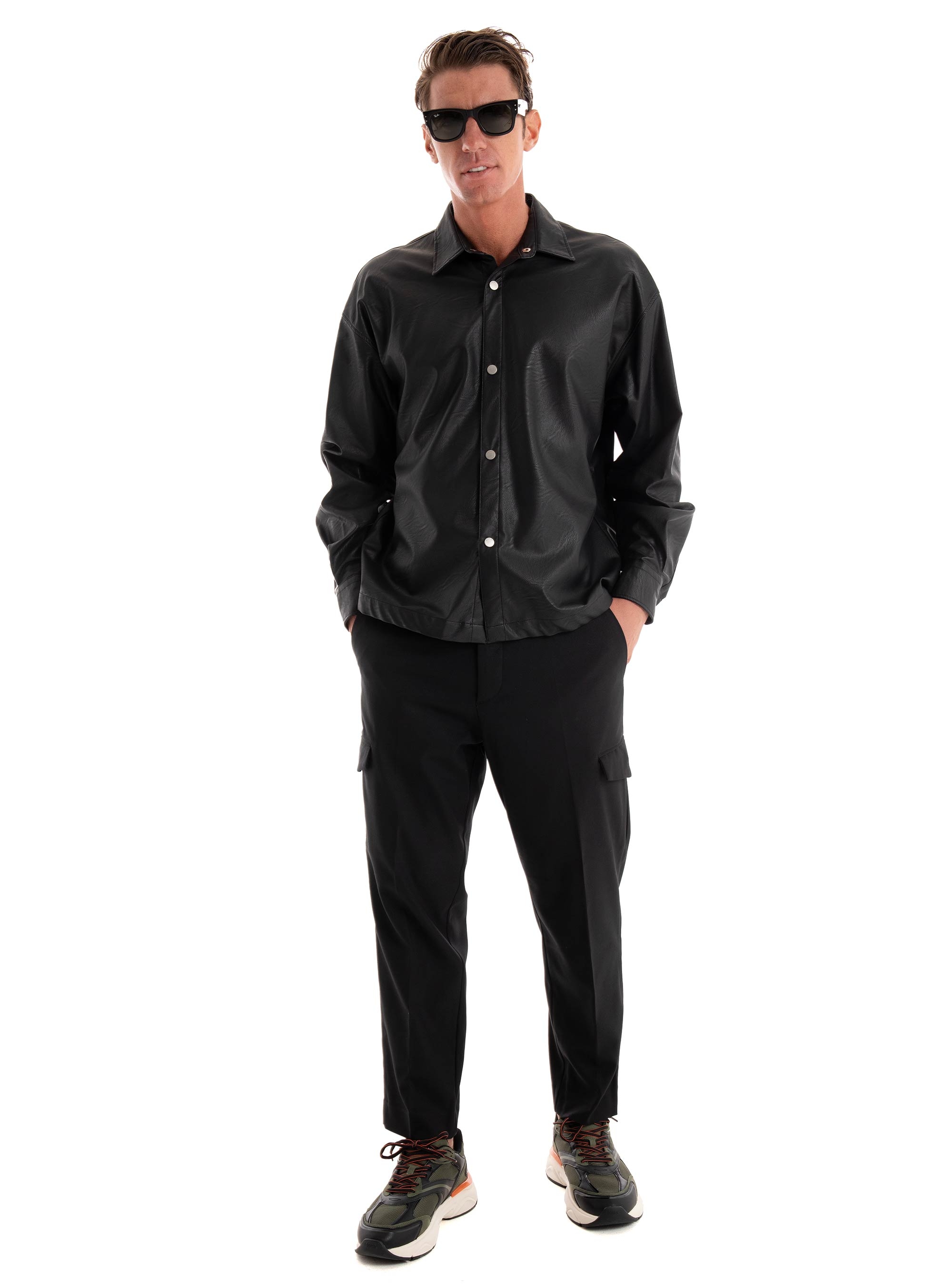 I'm Brian Tapered Trousers - Black
