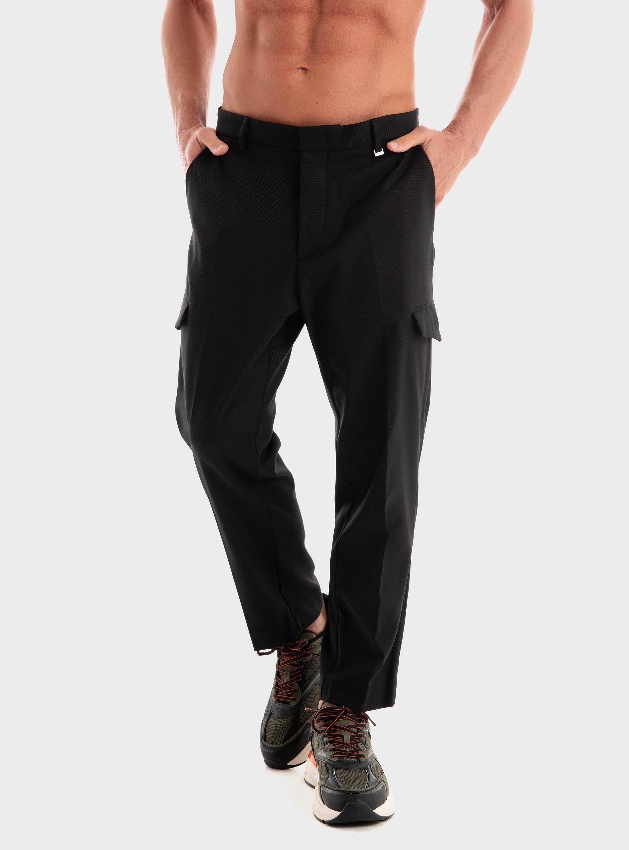I'm Brian Tapered Trousers - Black