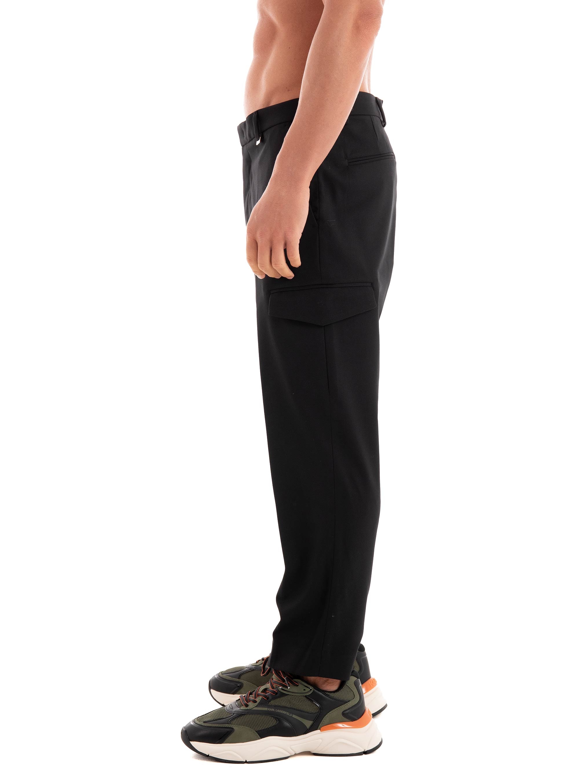 I'm Brian Tapered Trousers - Black