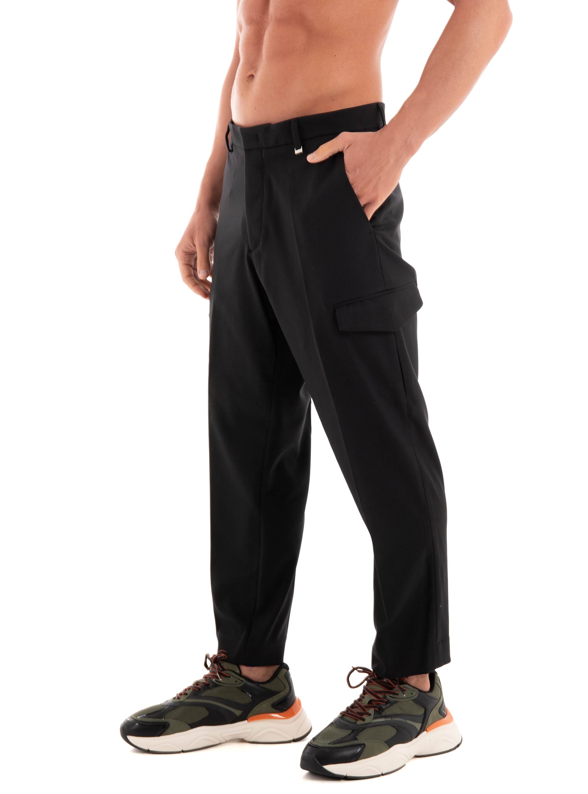 I'm Brian Tapered Trousers - Black