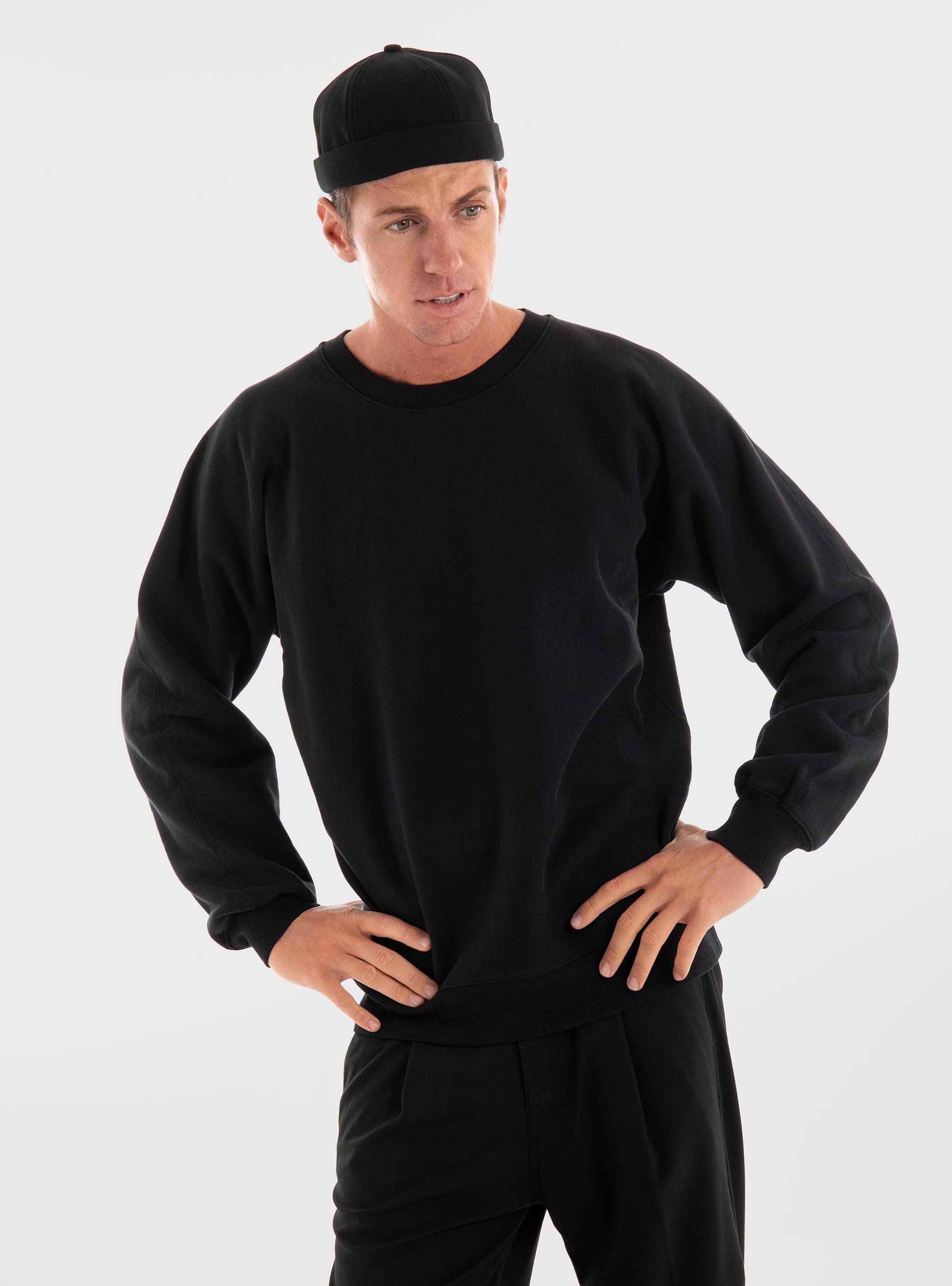 Drykorn Nielo Oversized Sweatshirt - Black