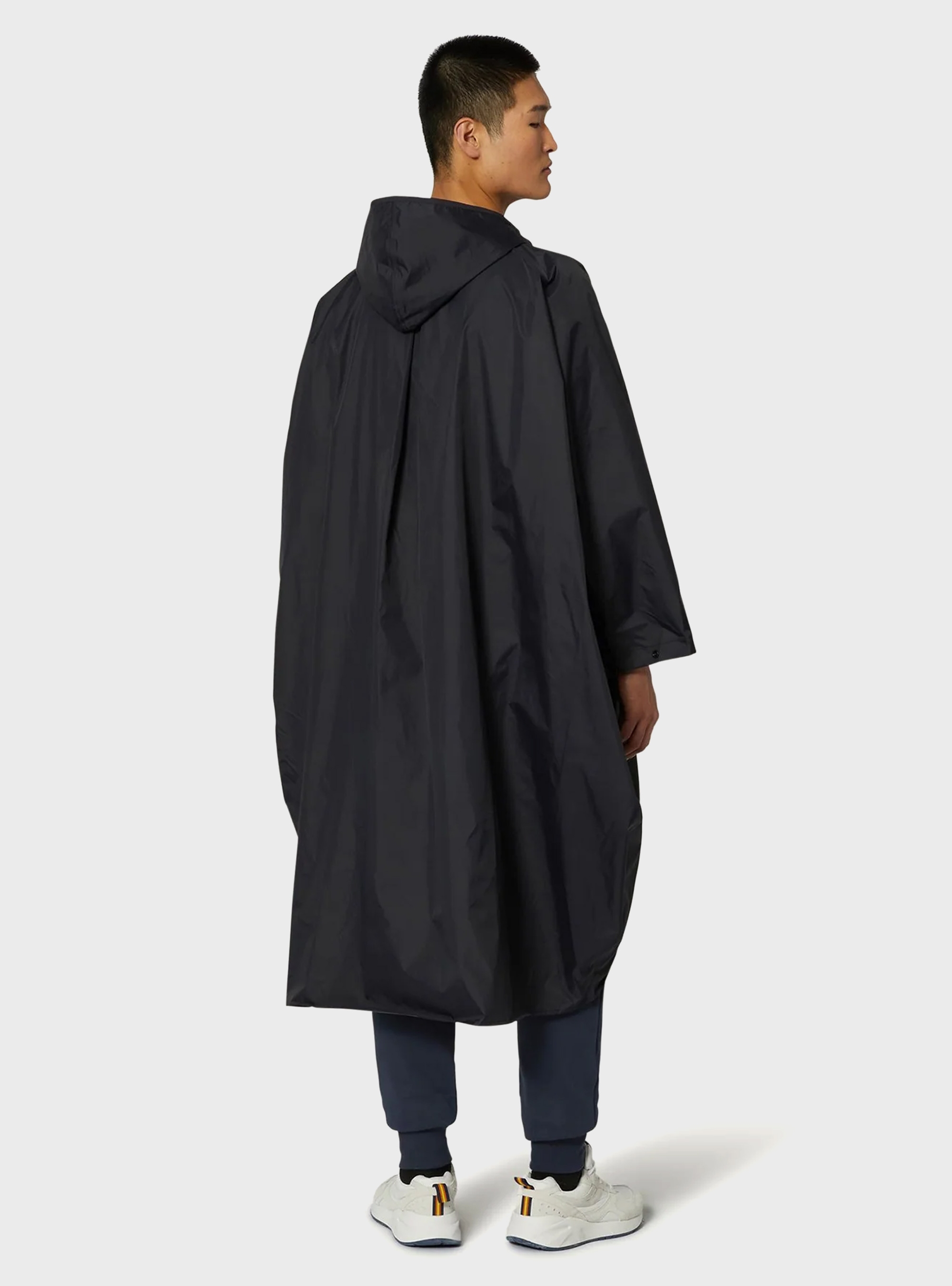 K-Way Le Vrai 3.0 Rennes Poncho - Black