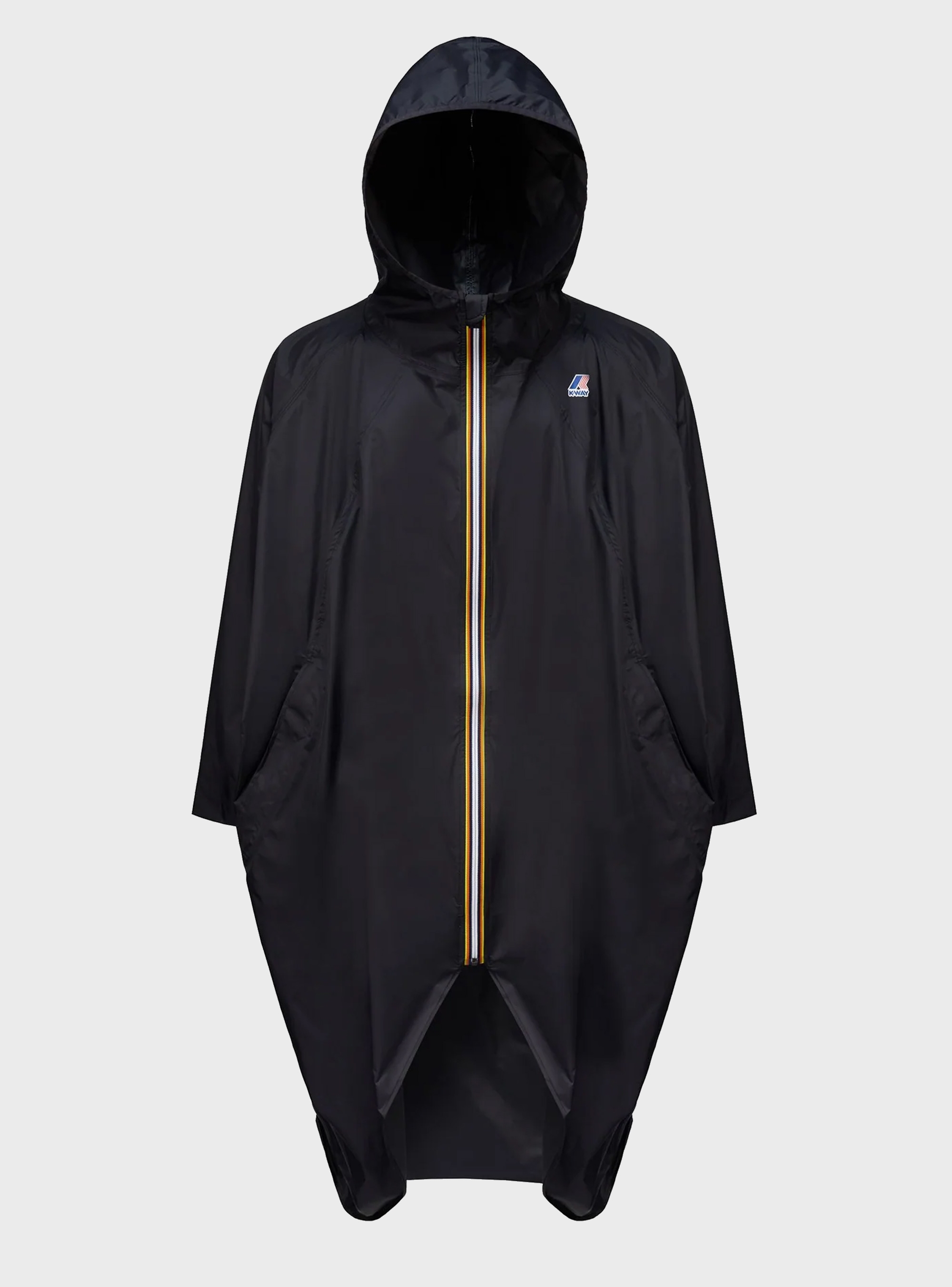 K-Way Le Vrai 3.0 Rennes Poncho - Black