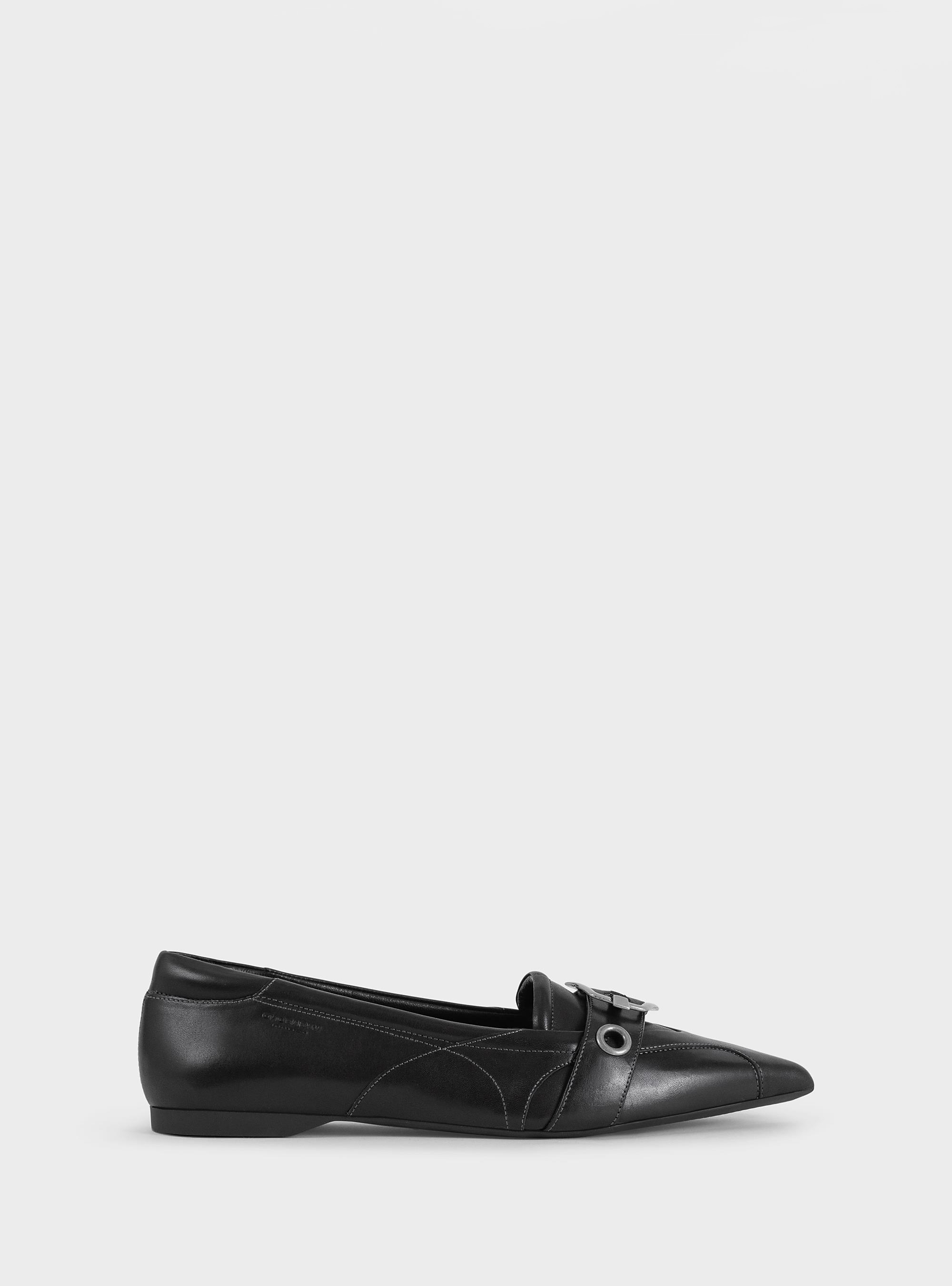 Vagabond Hermine Flats - Black