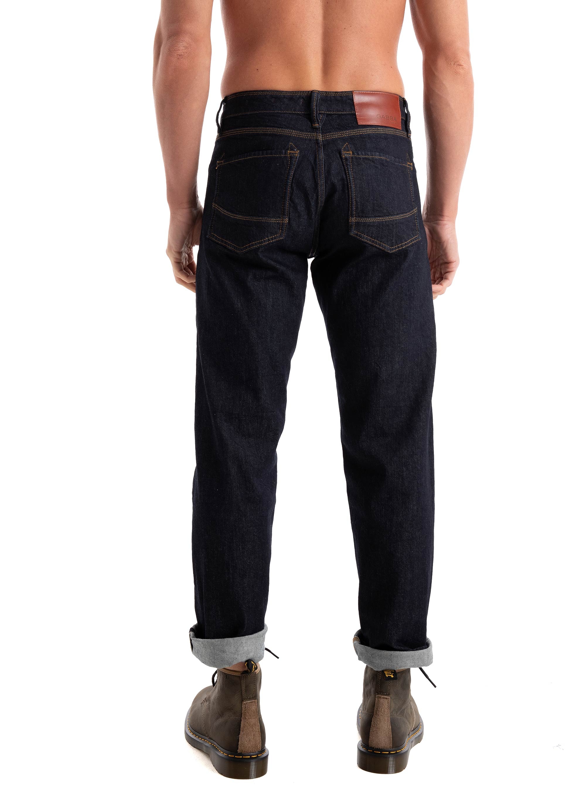 Gabba Max Loom Loose Fit Jeans - Unwashed Denim