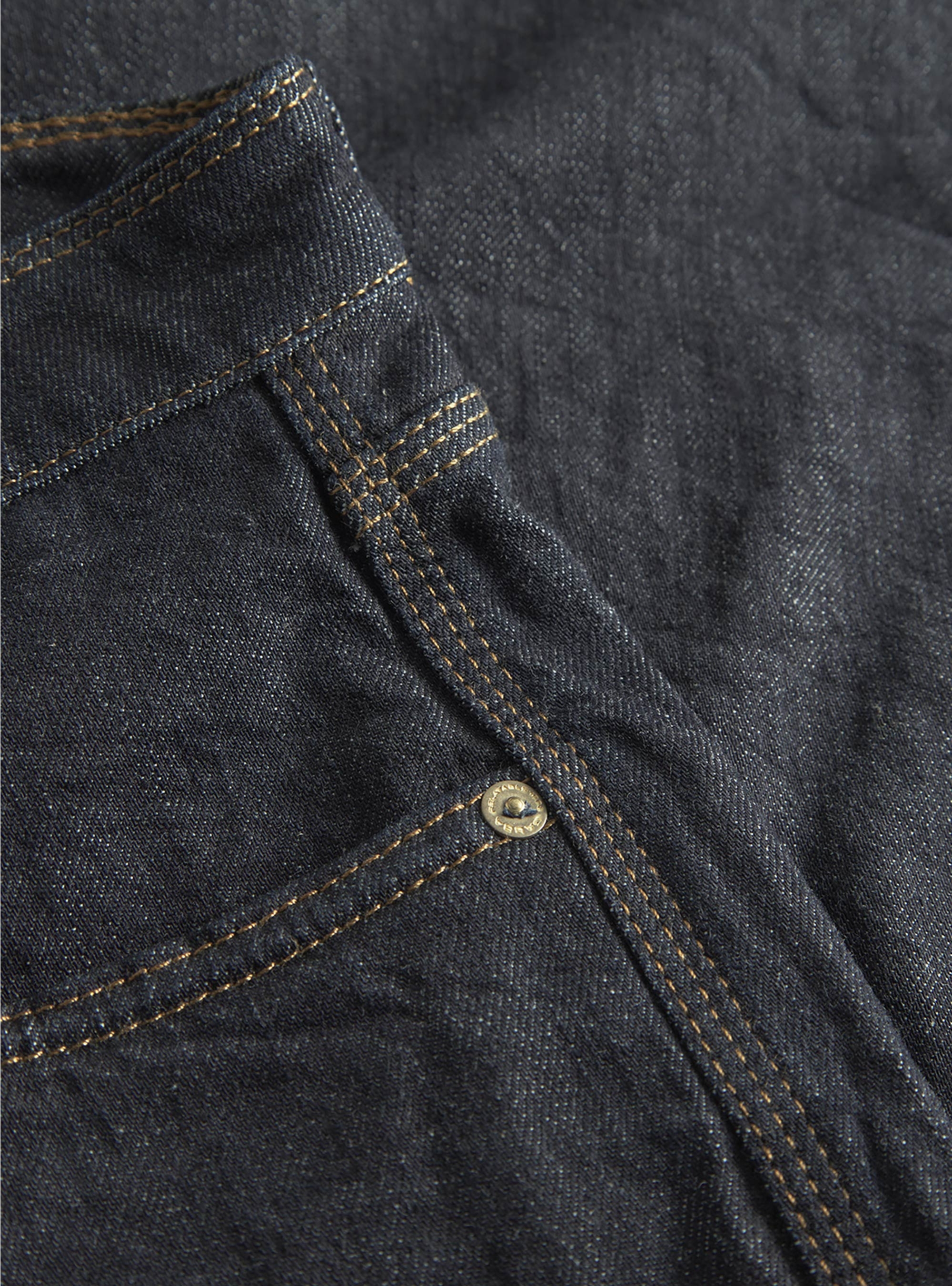 Gabba Max Loom Loose Fit Jeans - Unwashed Denim