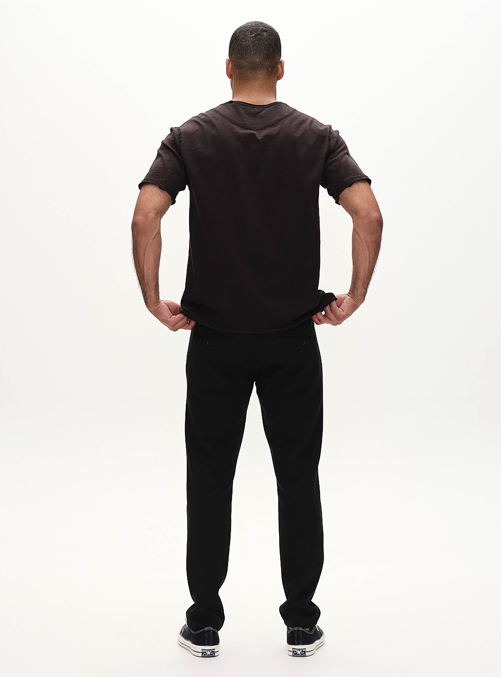 Gabba Paul GKnit Regular Slim Pants - Black