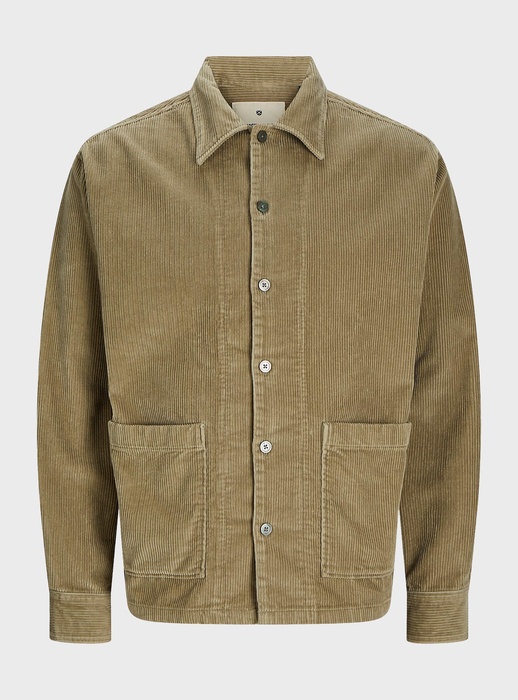 Jack & Jones Premium Preston Corduroy Overshirt - Beige
