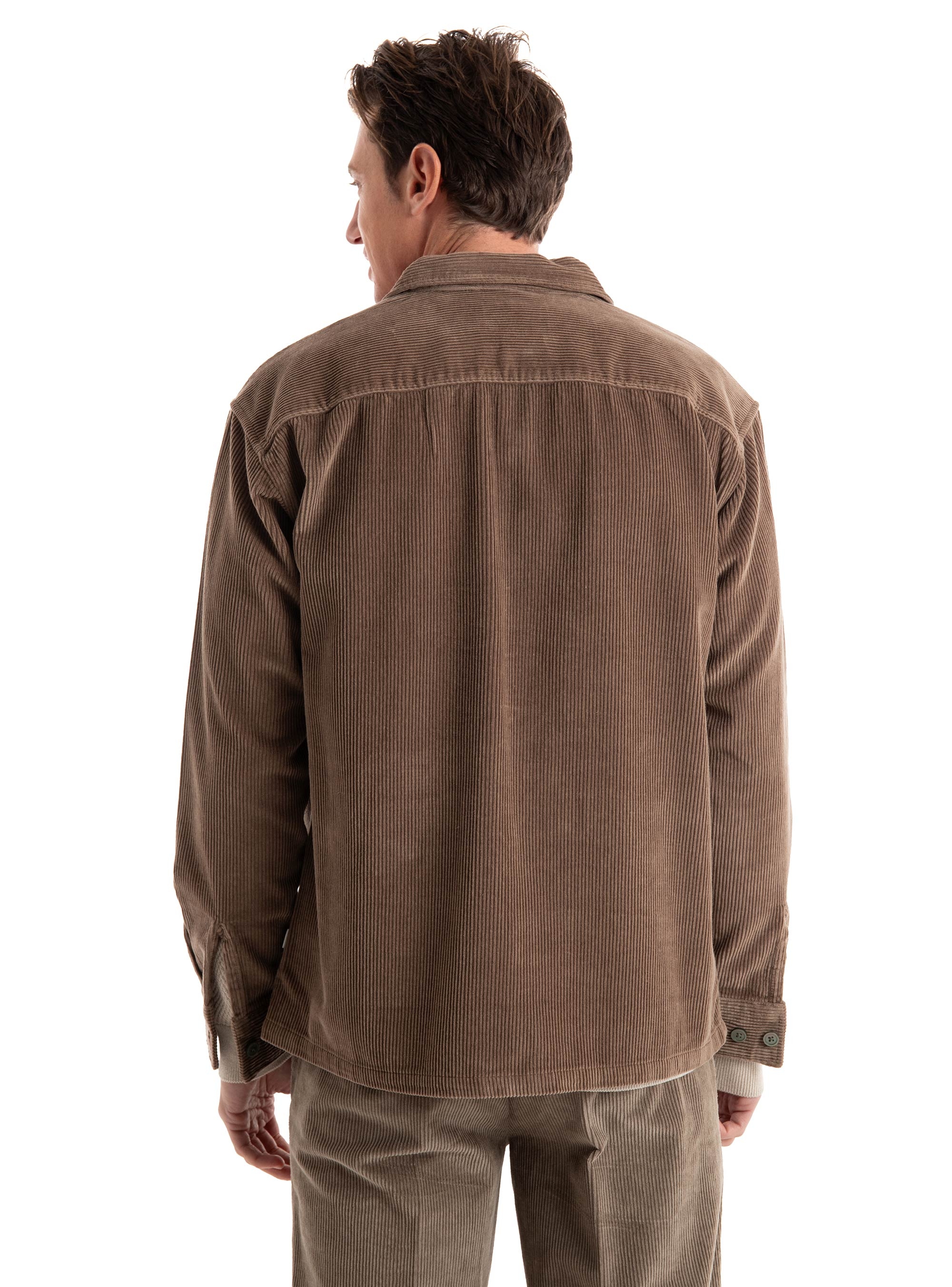 Jack & Jones Premium Preston Corduroy Overshirt - Brown