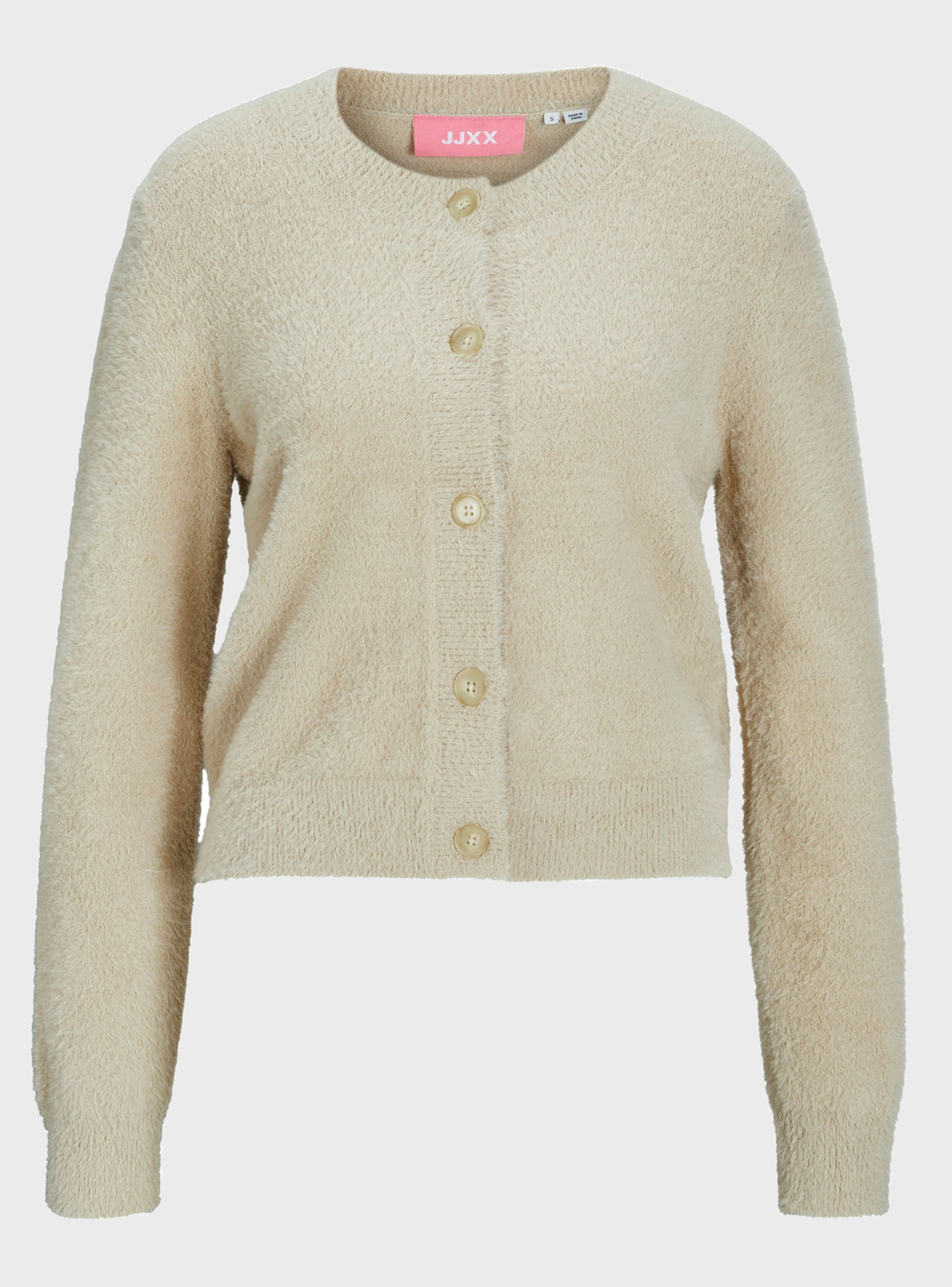 JJXX Olivia Slim Fit Cardigan - Light Beige