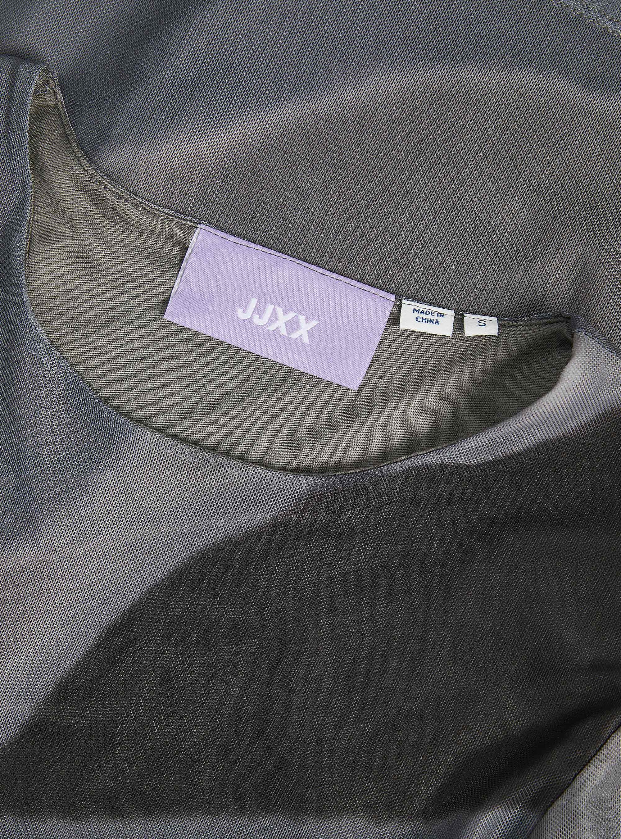 JJXX Rosa Saga Mesh Top - Grey