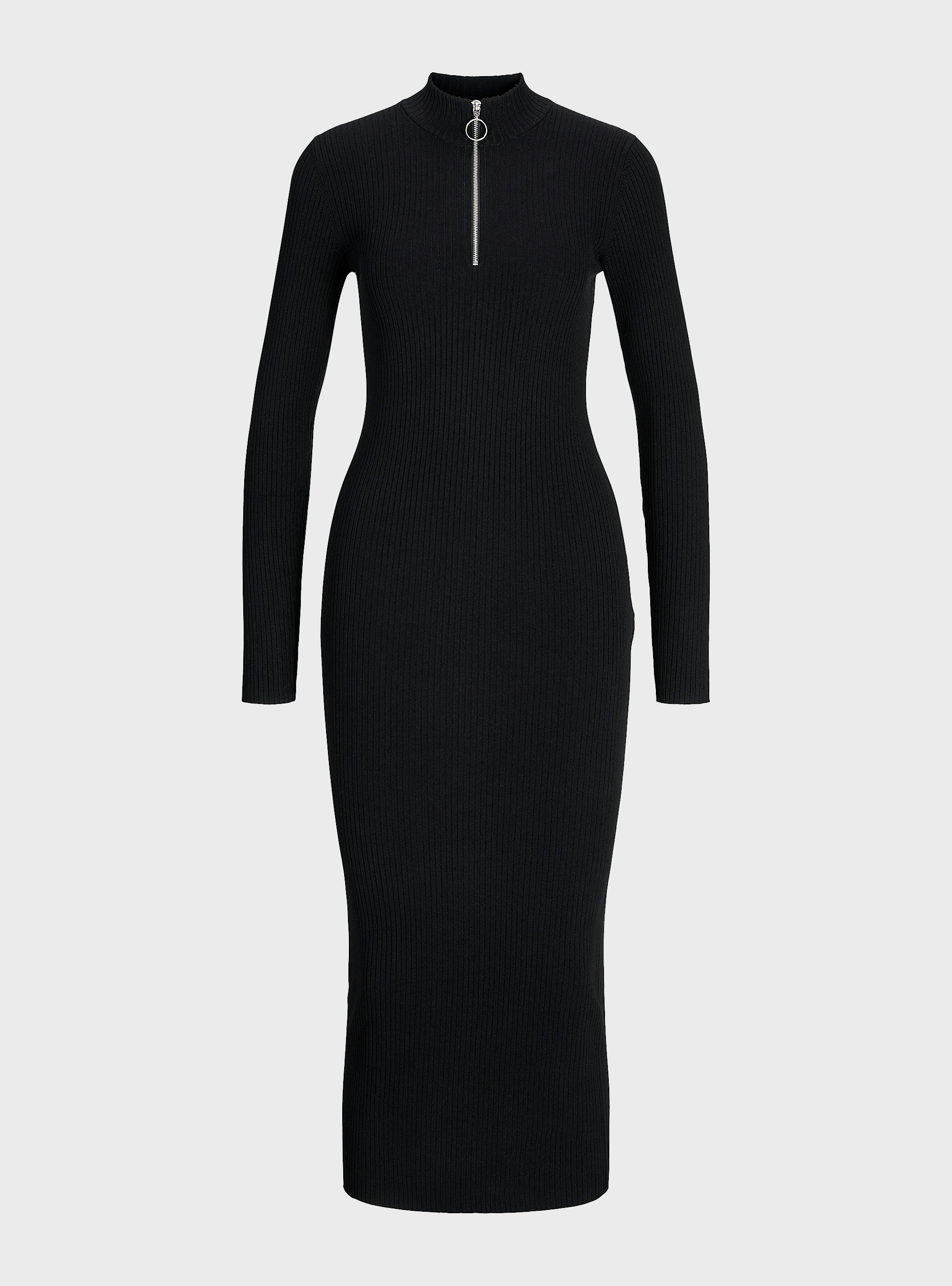 JJXX Zoma Tight Knitted Dress - Black
