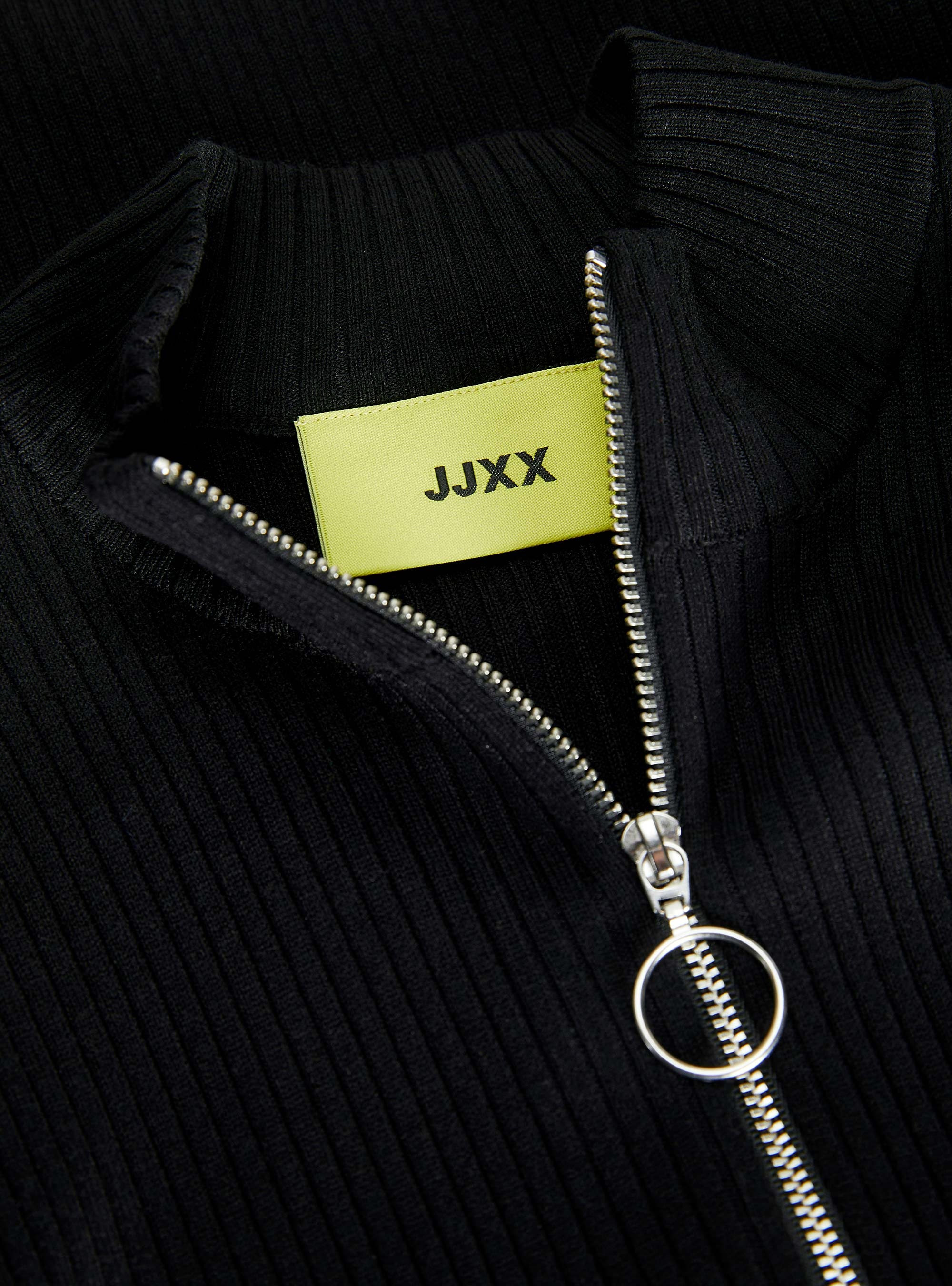 JJXX Zoma Tight Knitted Dress - Black