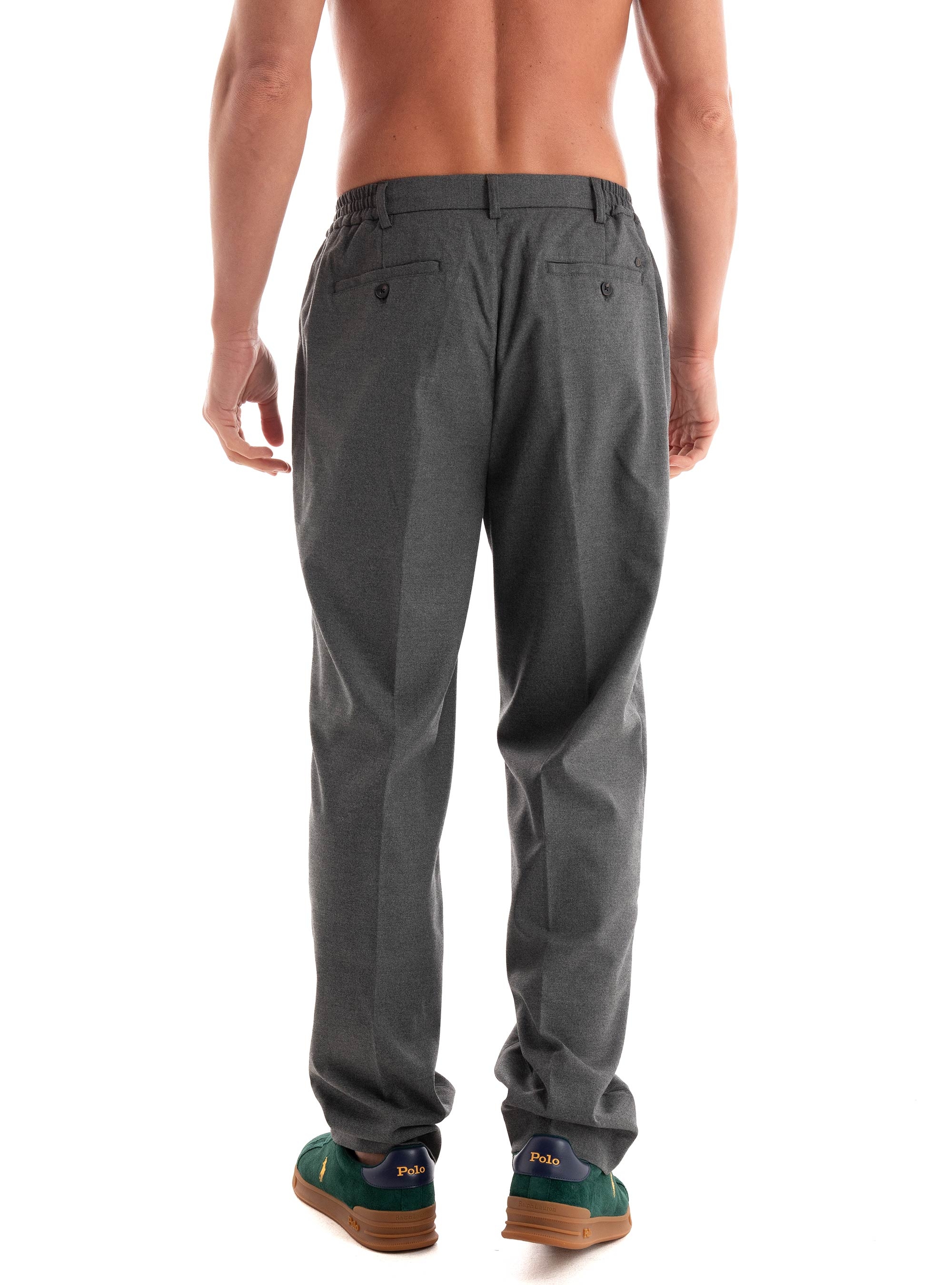 Dstrezzed Odin Loose Fit Pants - Grey Melange