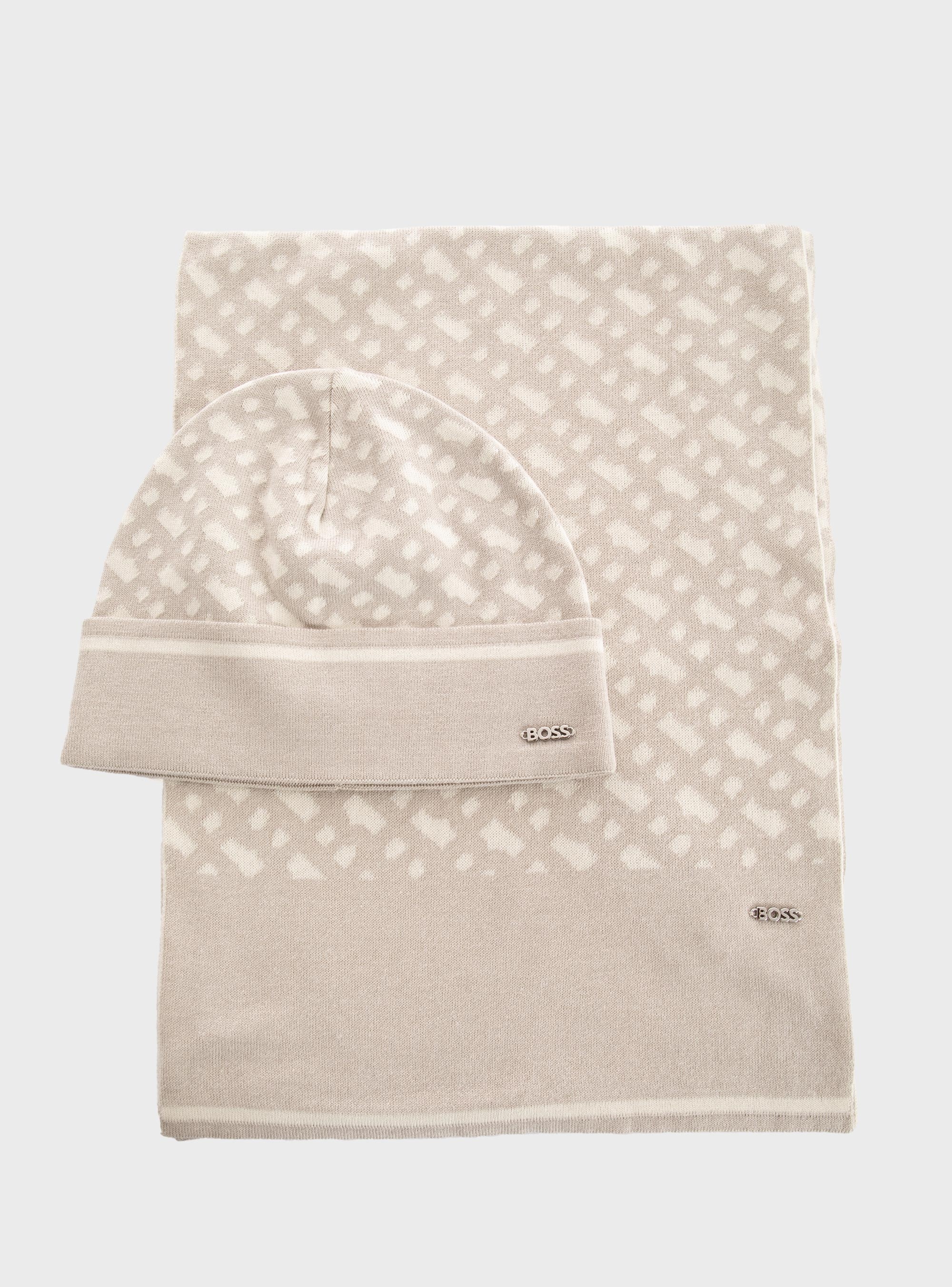 BOSS Beanie Lendia Ηat - Light Grey