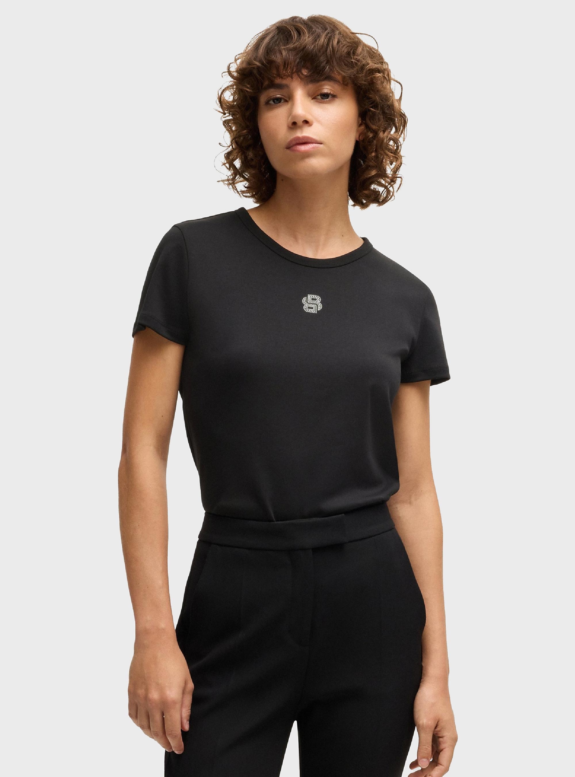 BOSS Double B T-Shirt Eventsa_HC - Black