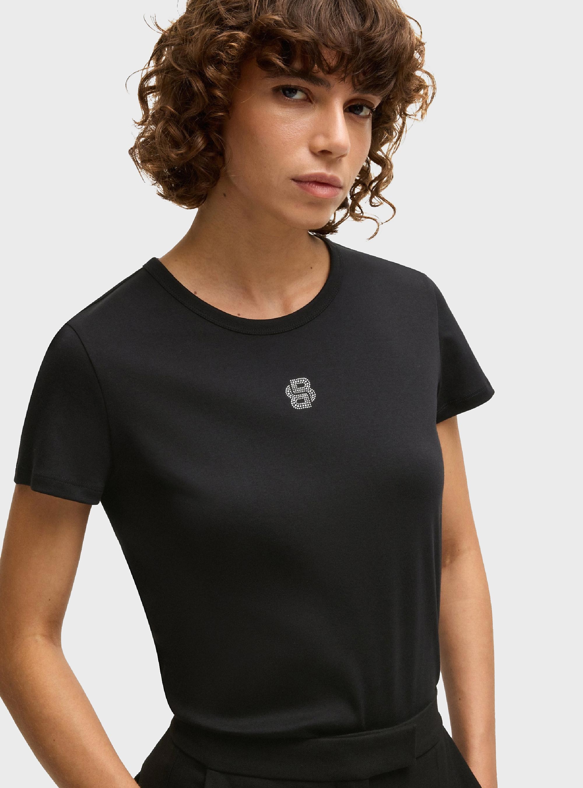 BOSS Double B T-Shirt Eventsa_HC - Black