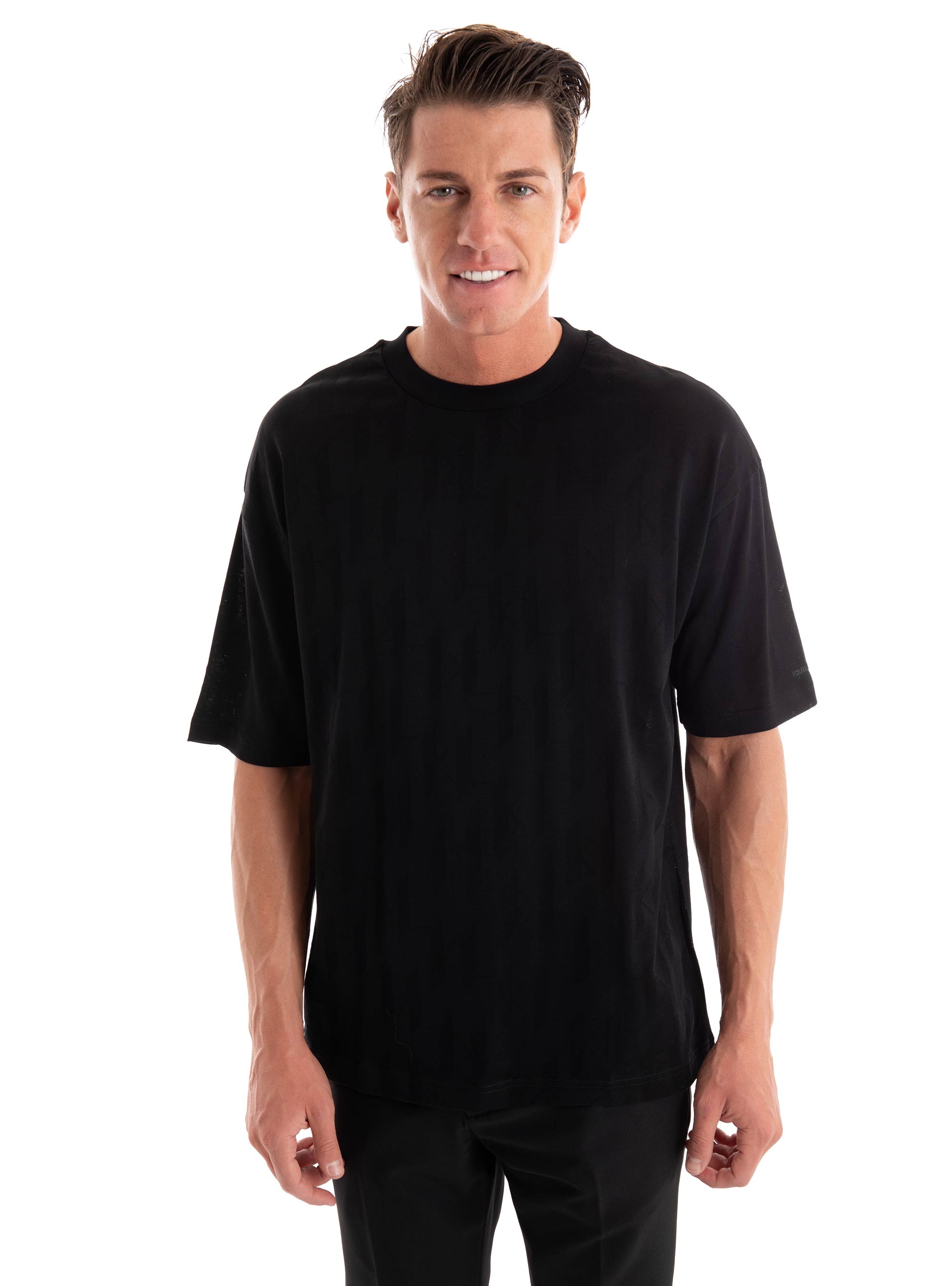 Karl Lagerfeld Loose Fit T-Shirt - Black