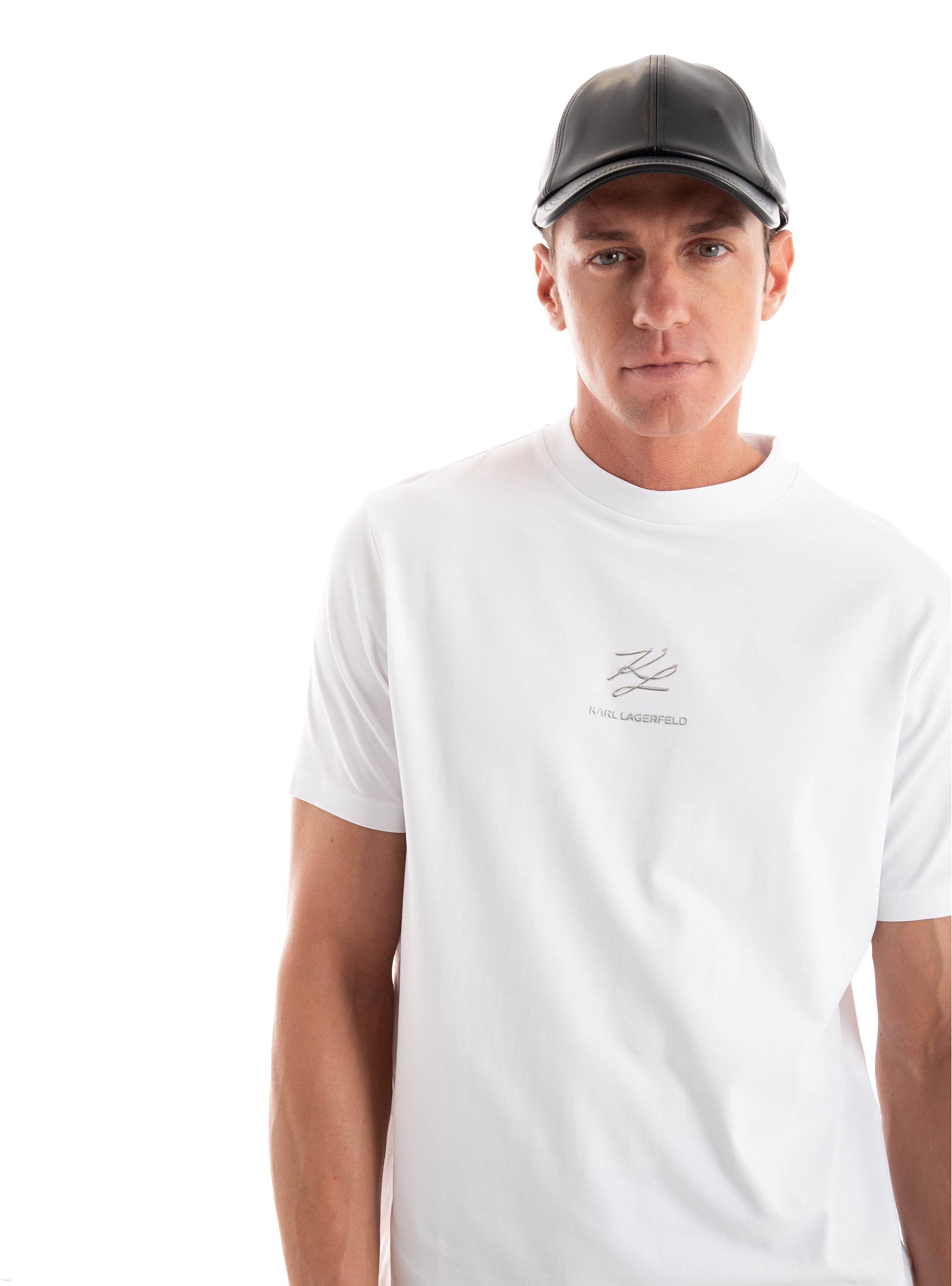 Karl Lagerfeld Regular Fit T-Shirt - White