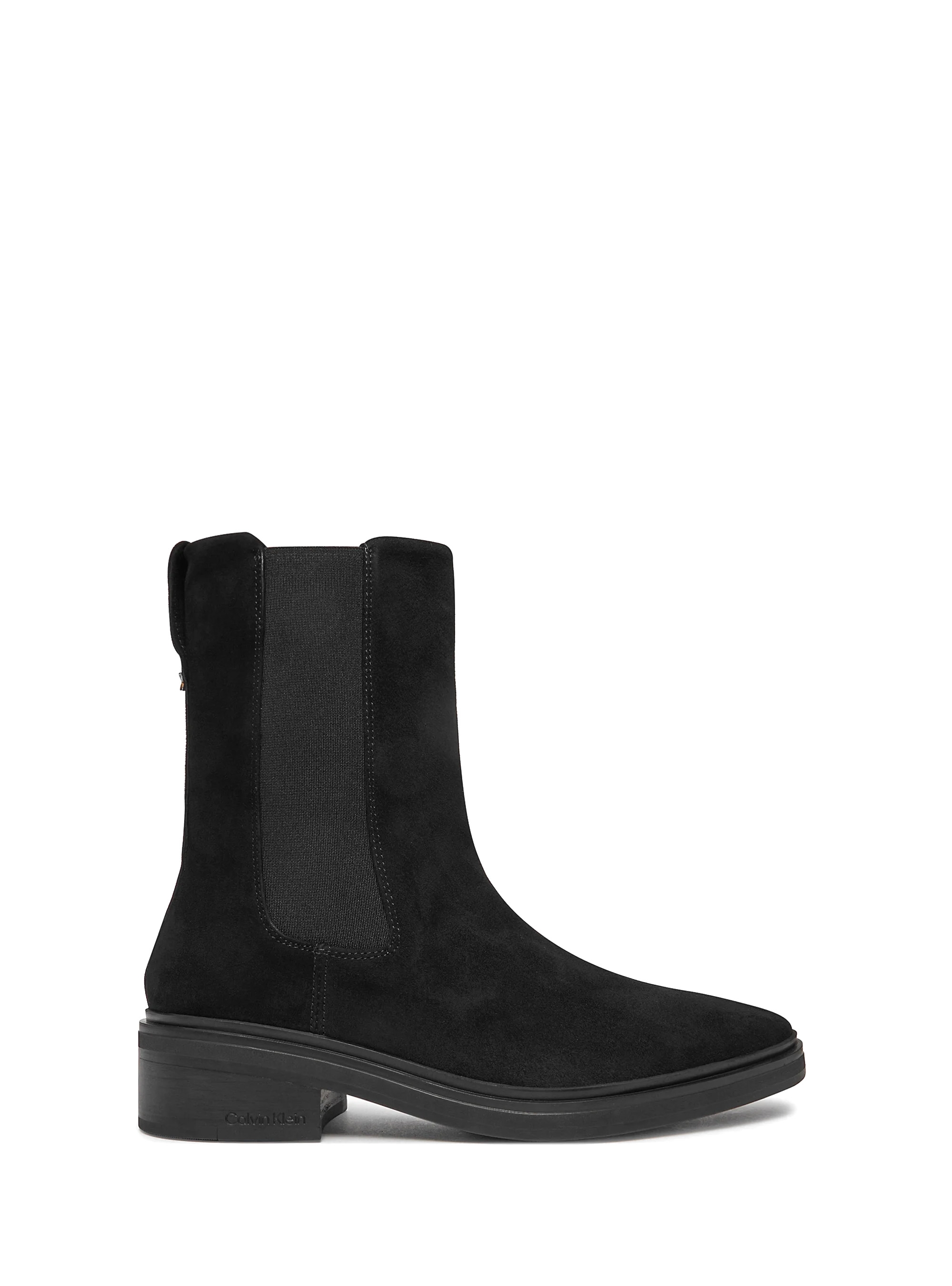 Calvin Klein Heel Chelsea Boots - Black