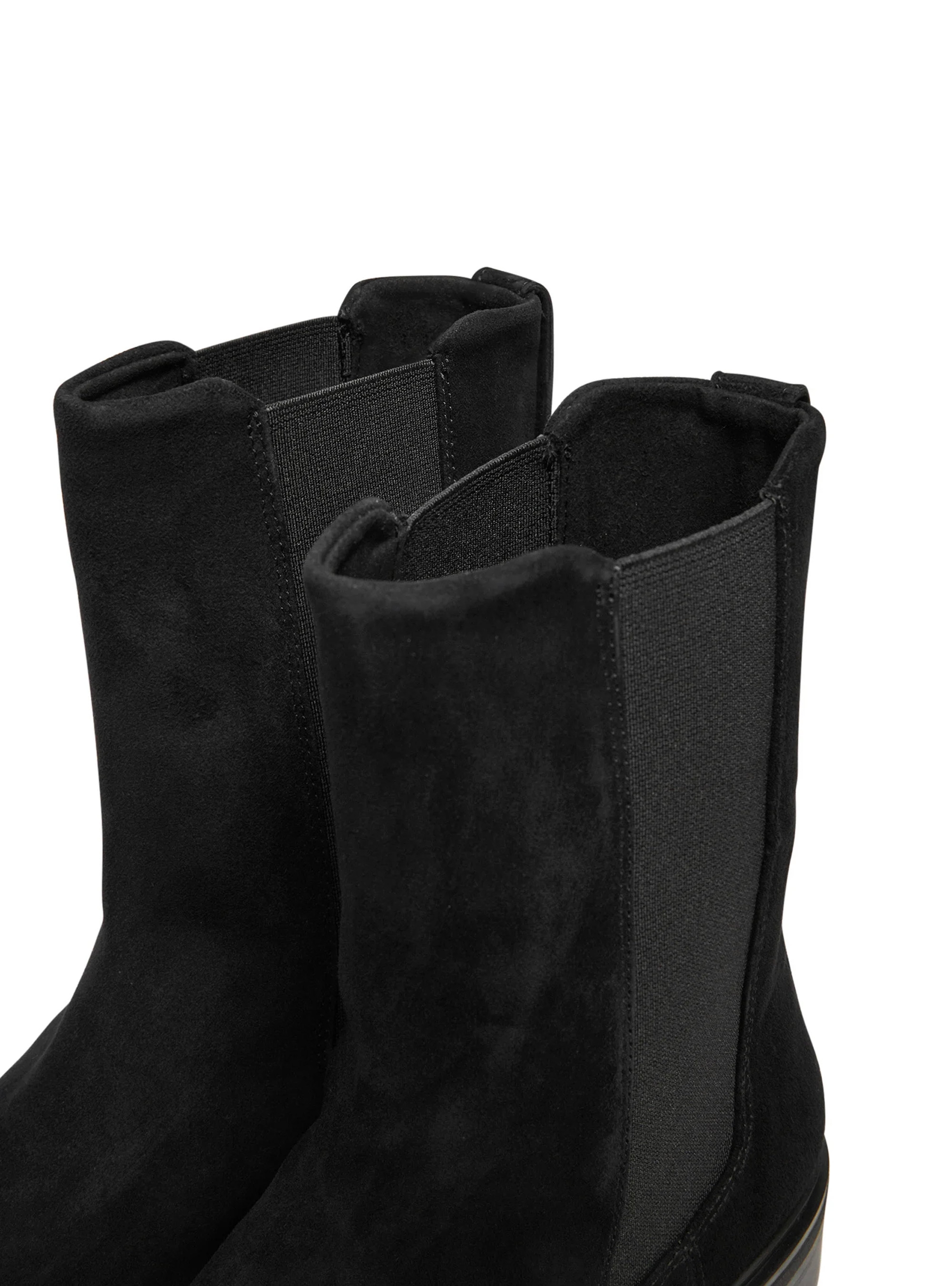 Calvin Klein Heel Chelsea Boots - Black