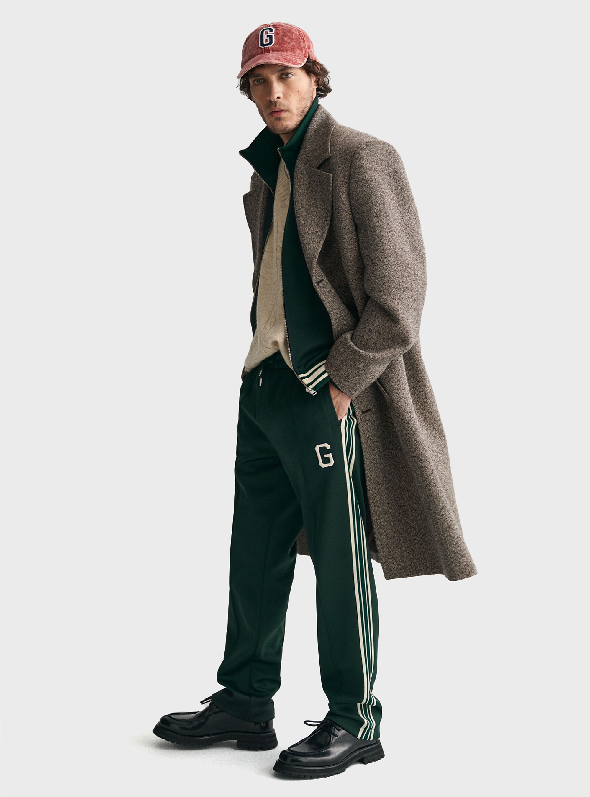 Gant Tracksuit Pants - Pine Green