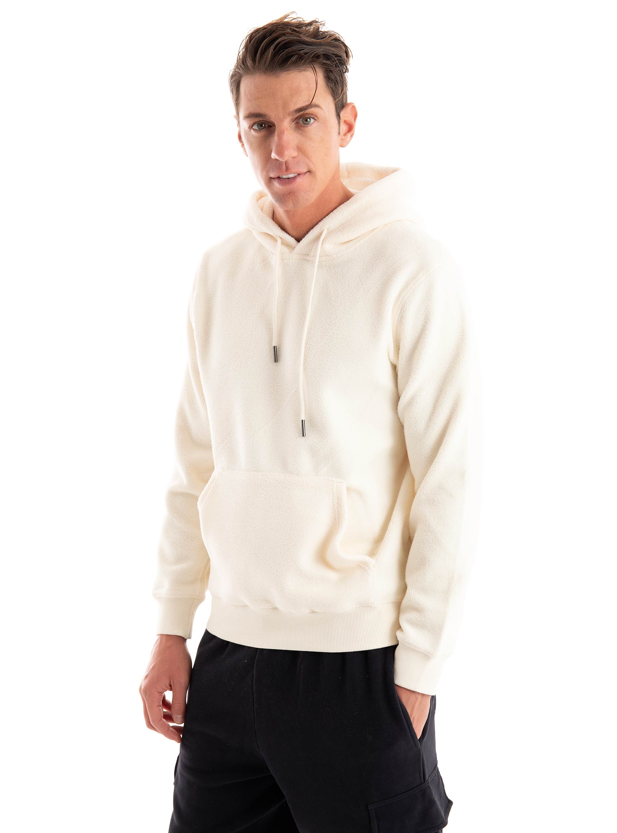 Gianni Lupo Hoodie - Ecru
