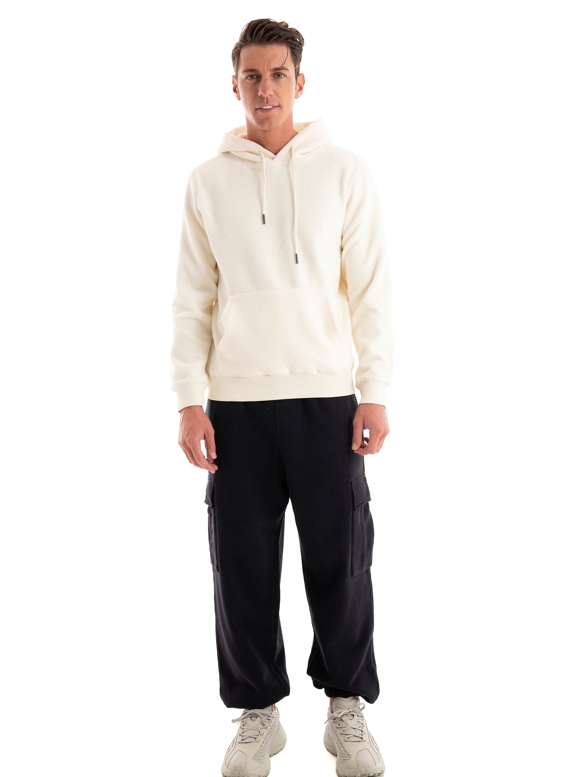 Gianni Lupo Hoodie - Ecru