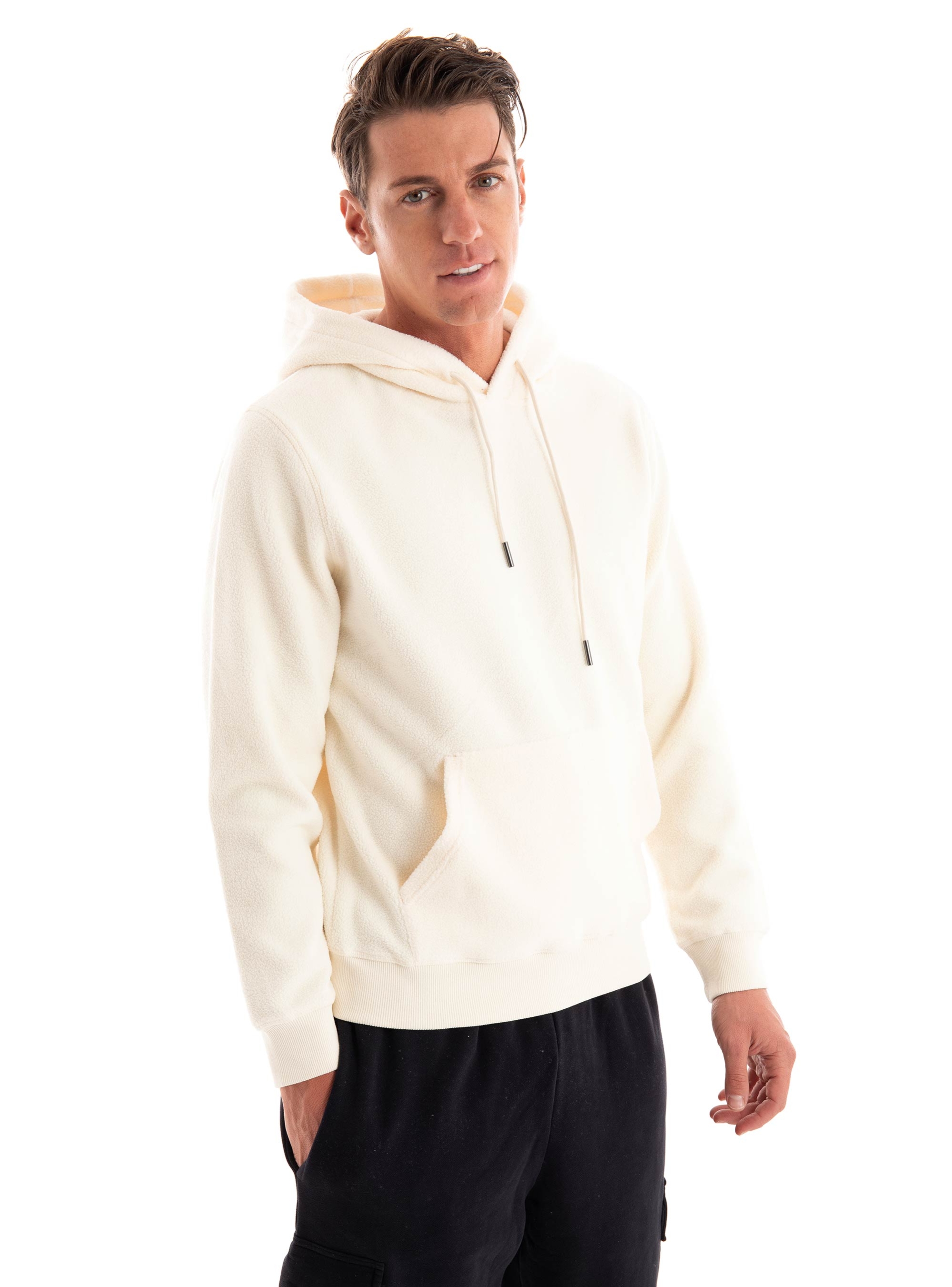 Gianni Lupo Hoodie - Ecru