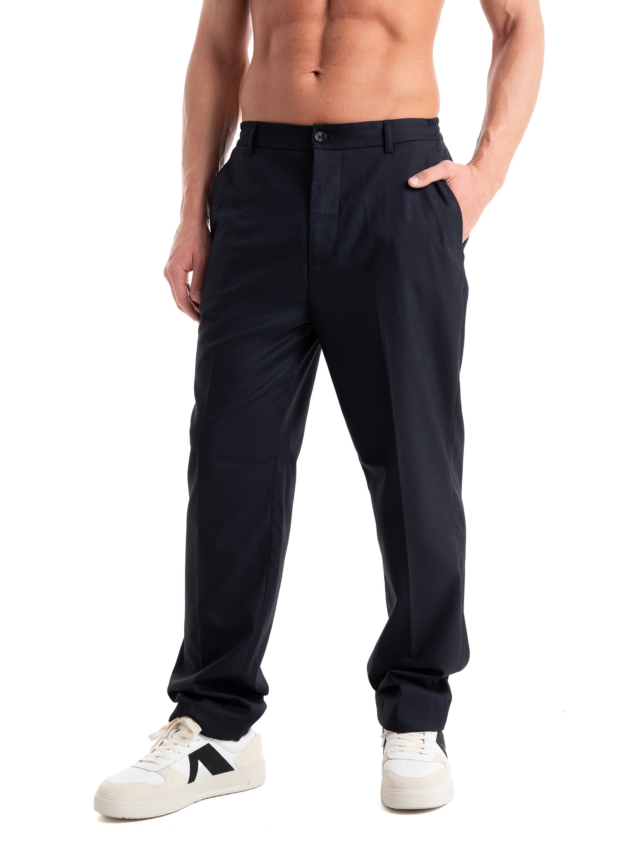 Dstrezzed Odin Loose Fit Pants - Dark Blue